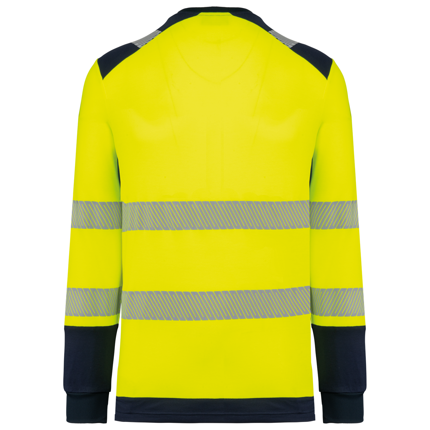 GDTXWK361 Hi Viz Yellow / Navy BACK