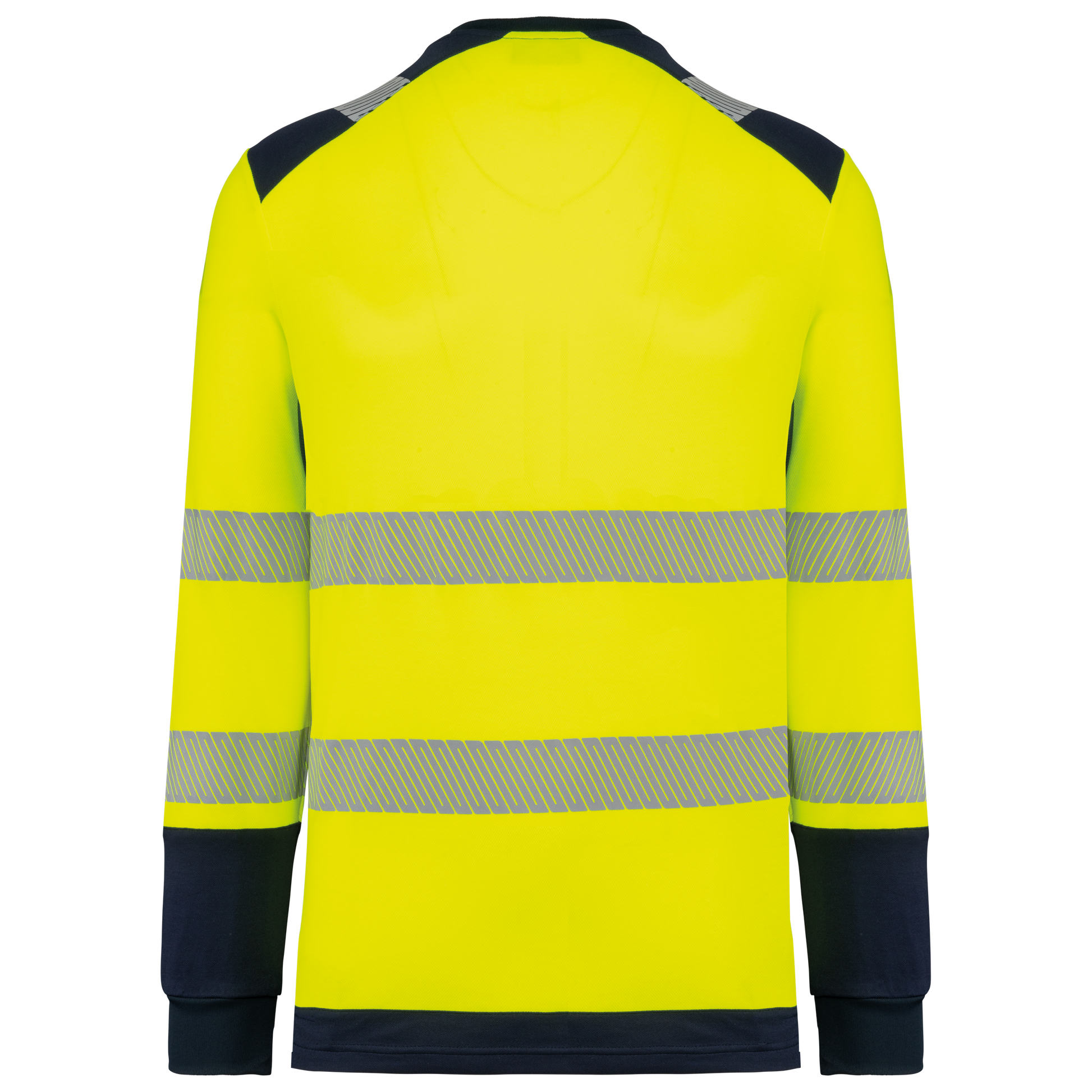 GDTXWK361 Hi Viz Yellow / Navy BACK