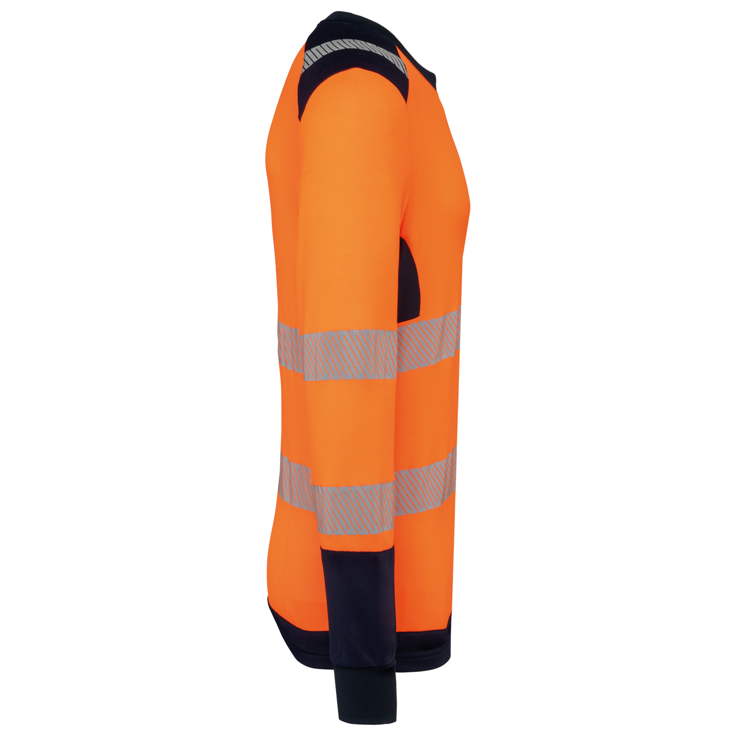 GDTXWK361 Hi Viz Orange / Navy SIDE