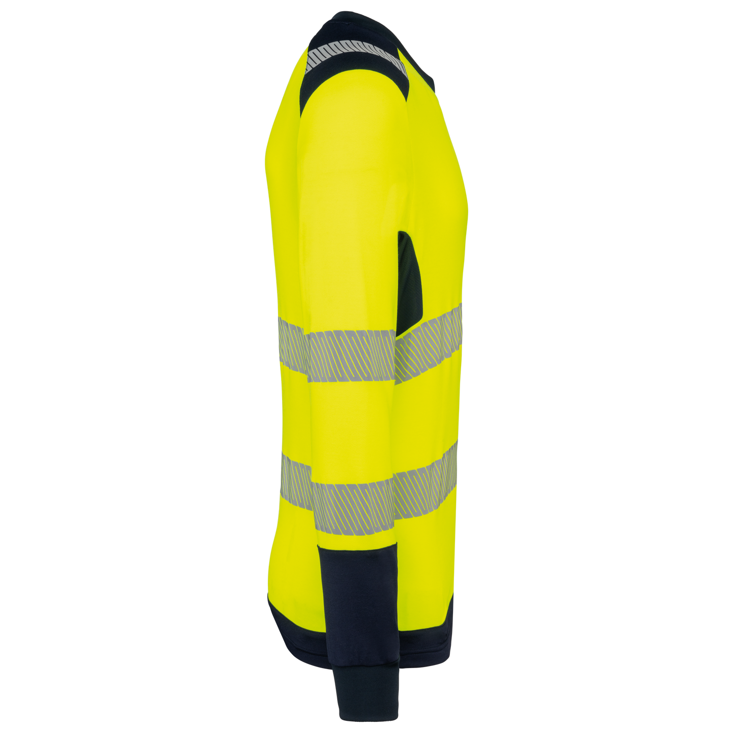 GDTXWK361 Hi Viz Yellow / Navy SIDE