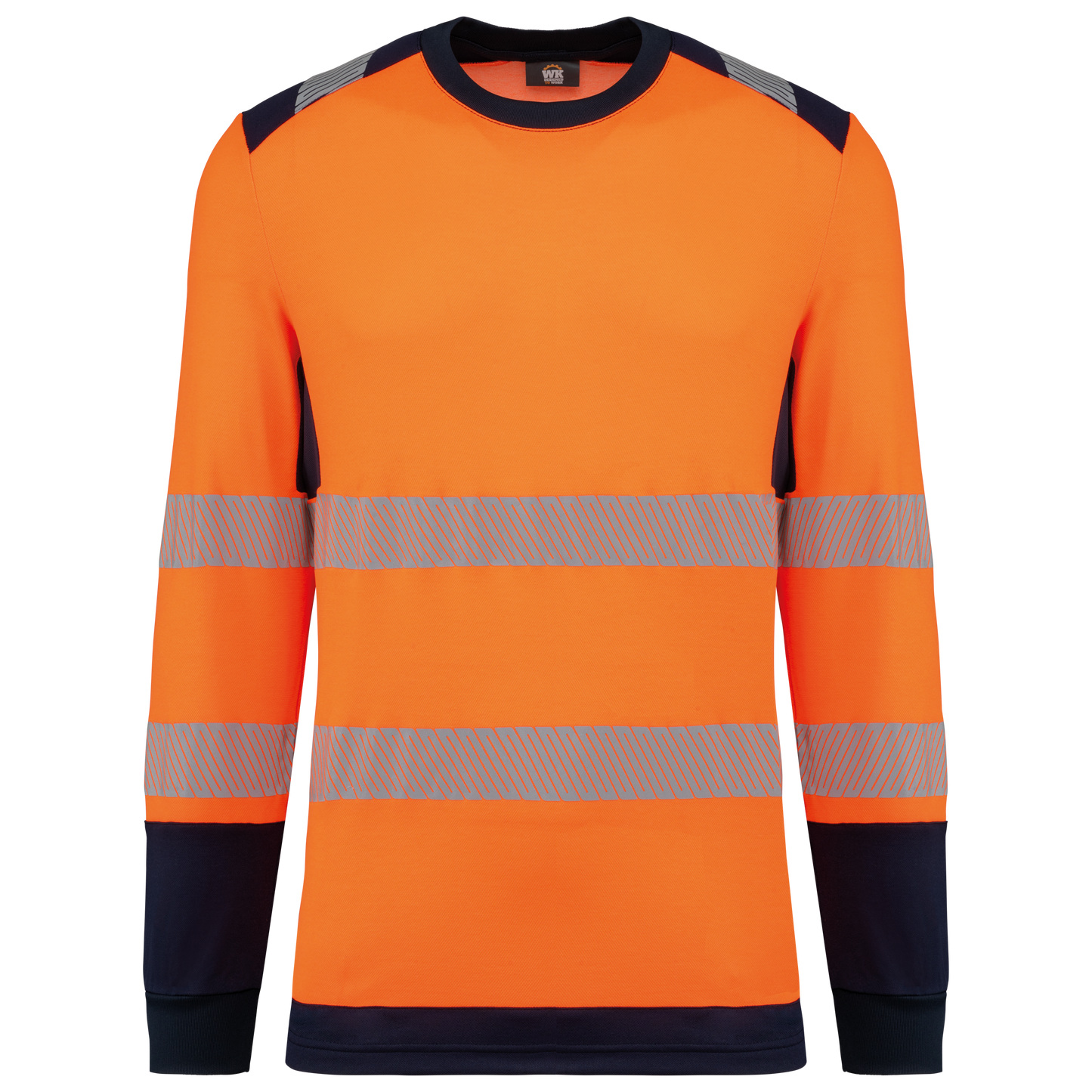 GDTXWK361 Hi Viz Orange / Navy FACE
