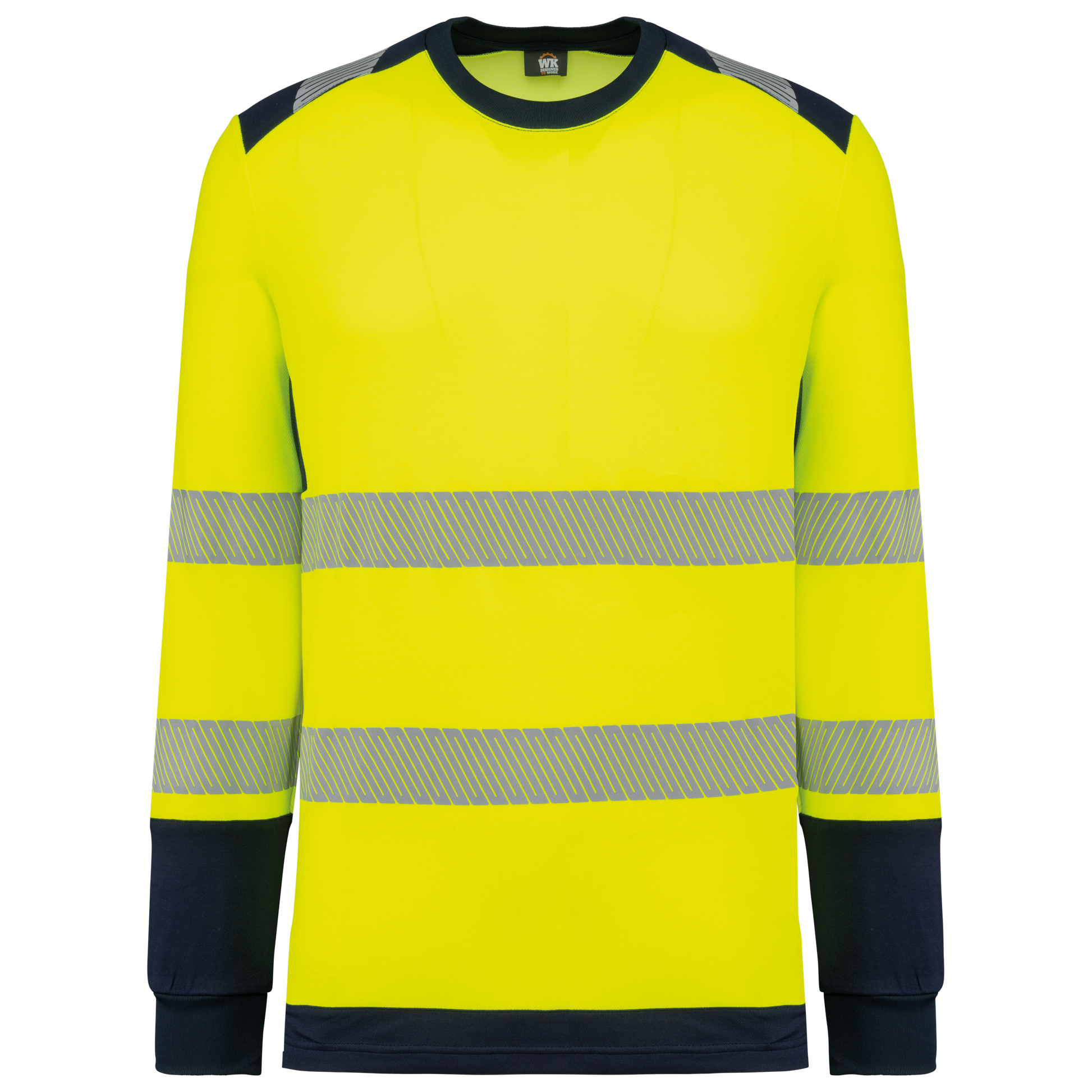 GDTXWK361 Hi Viz Yellow / Navy FACE