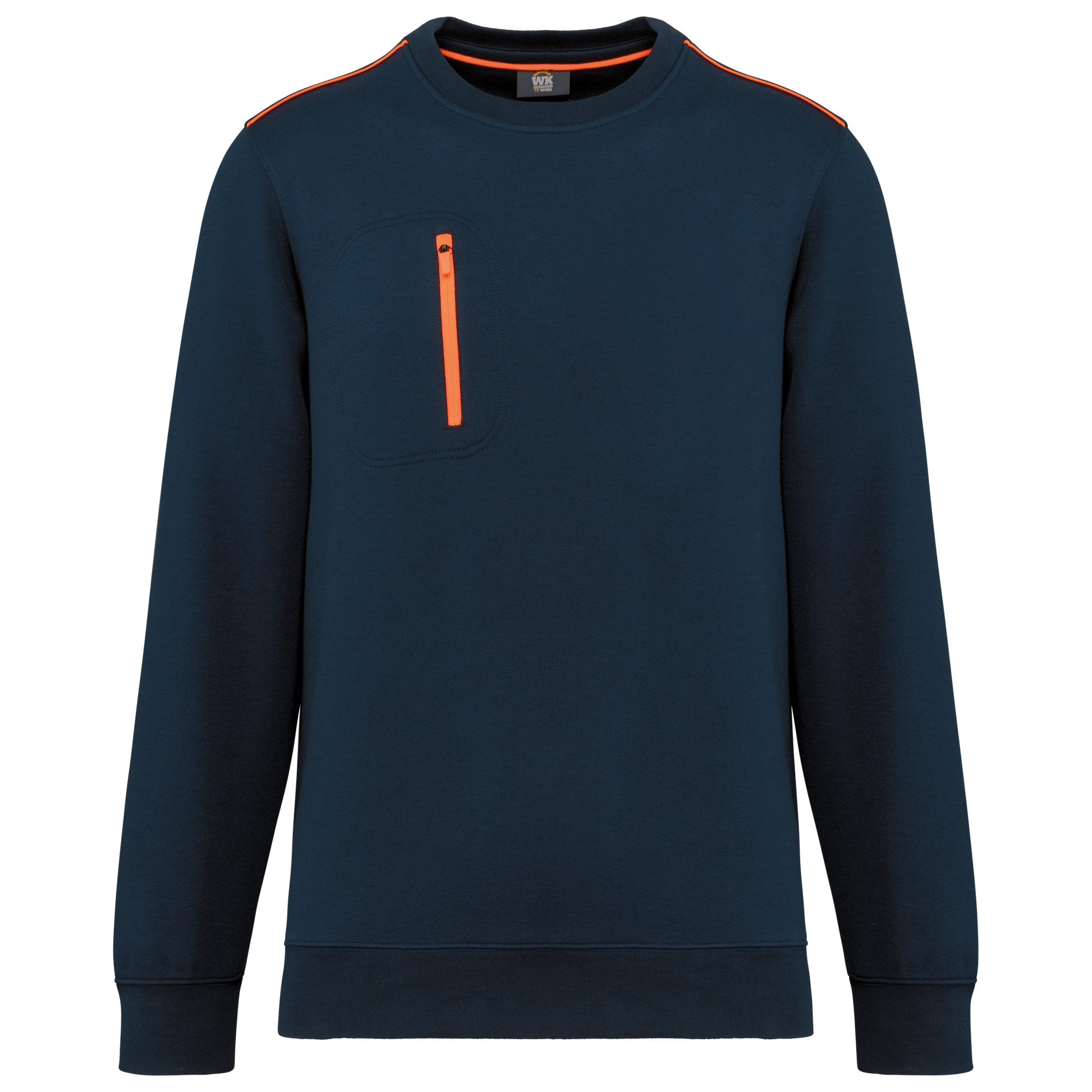 GDTXWK403 Navy / Fluorescent Orange FACE