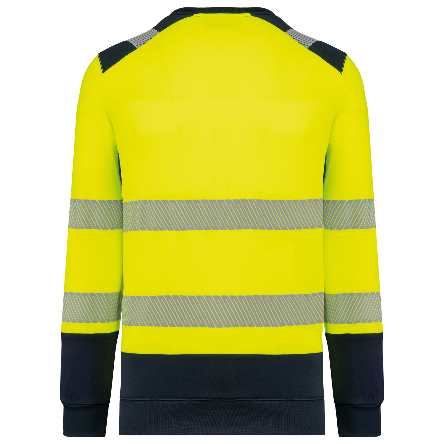 GDTXWK420 Hi Viz Yellow / Navy BACK