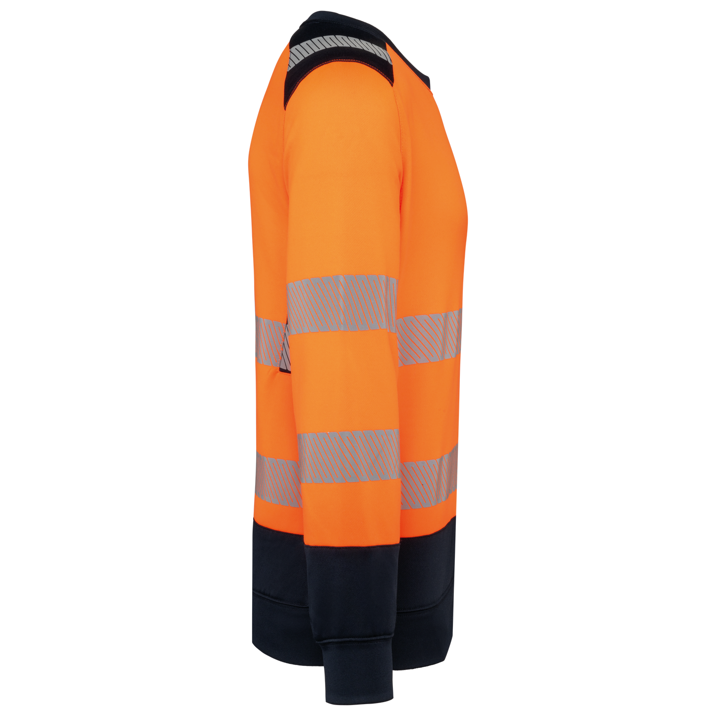 GDTXWK420 Hi Viz Orange / Navy SIDE