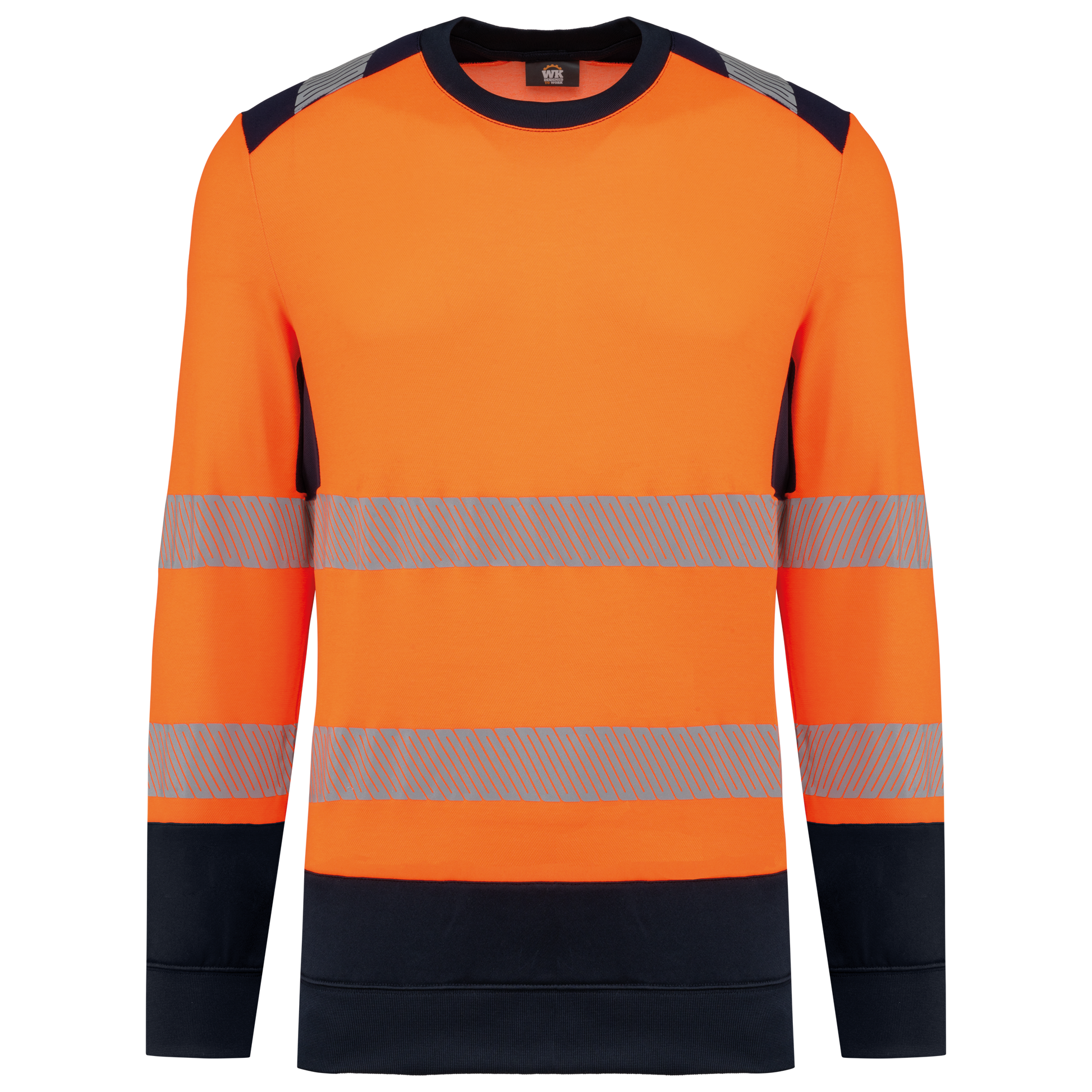 GDTXWK420 Hi Viz Orange / Navy FACE