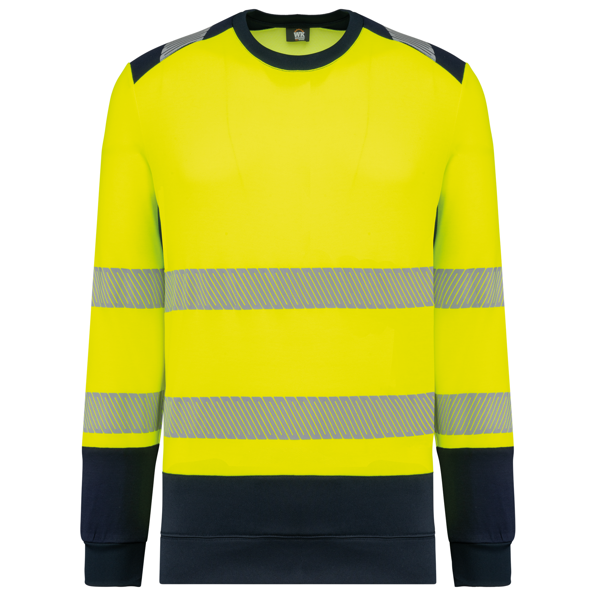 GDTXWK420 Hi Viz Yellow / Navy FACE