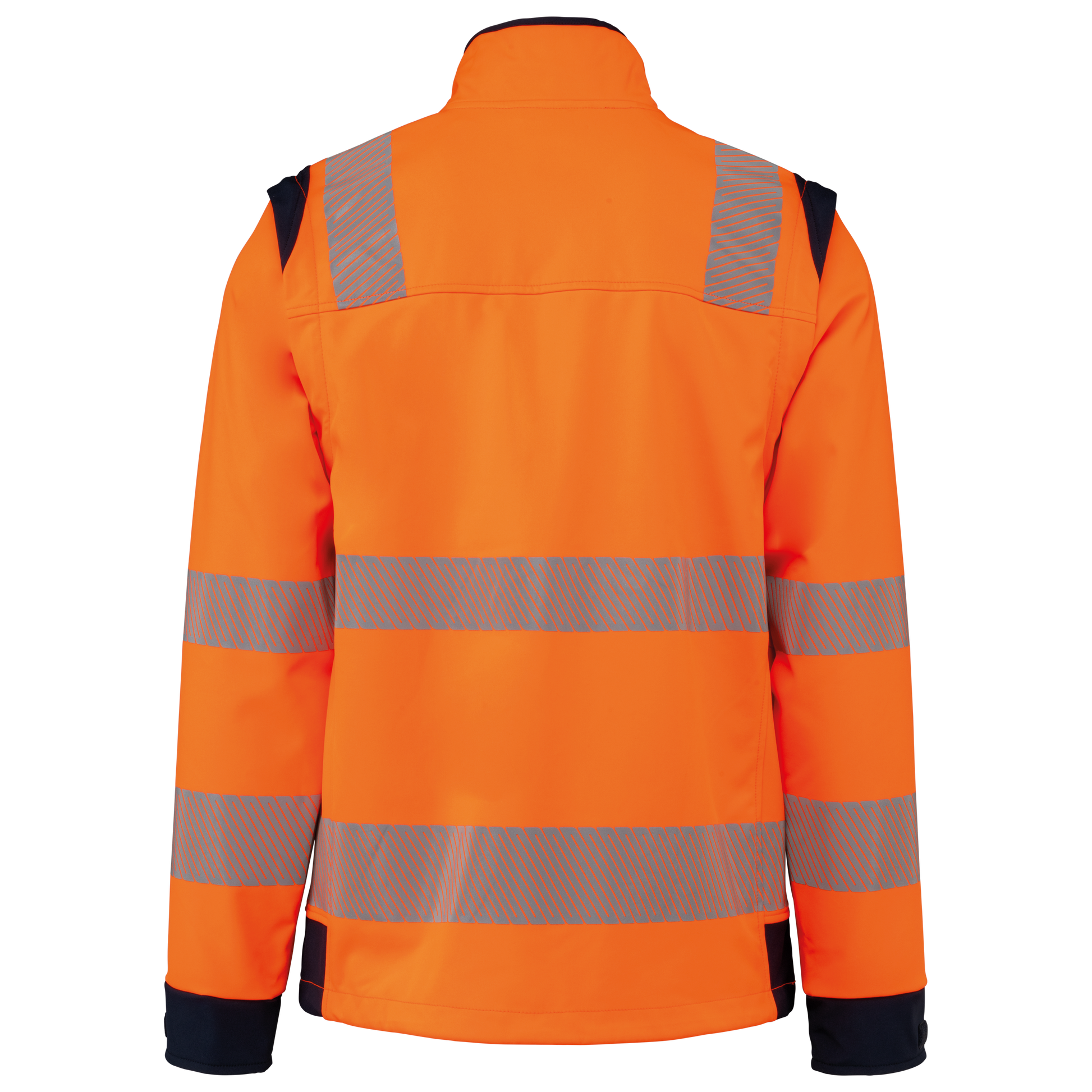 GDTXWK460 Hi Viz Orange / Navy BACK