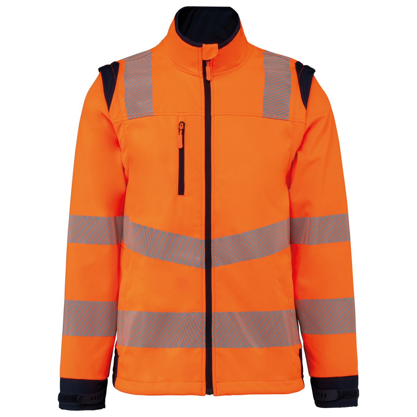 GDTXWK460 Hi Viz Orange / Navy FACE