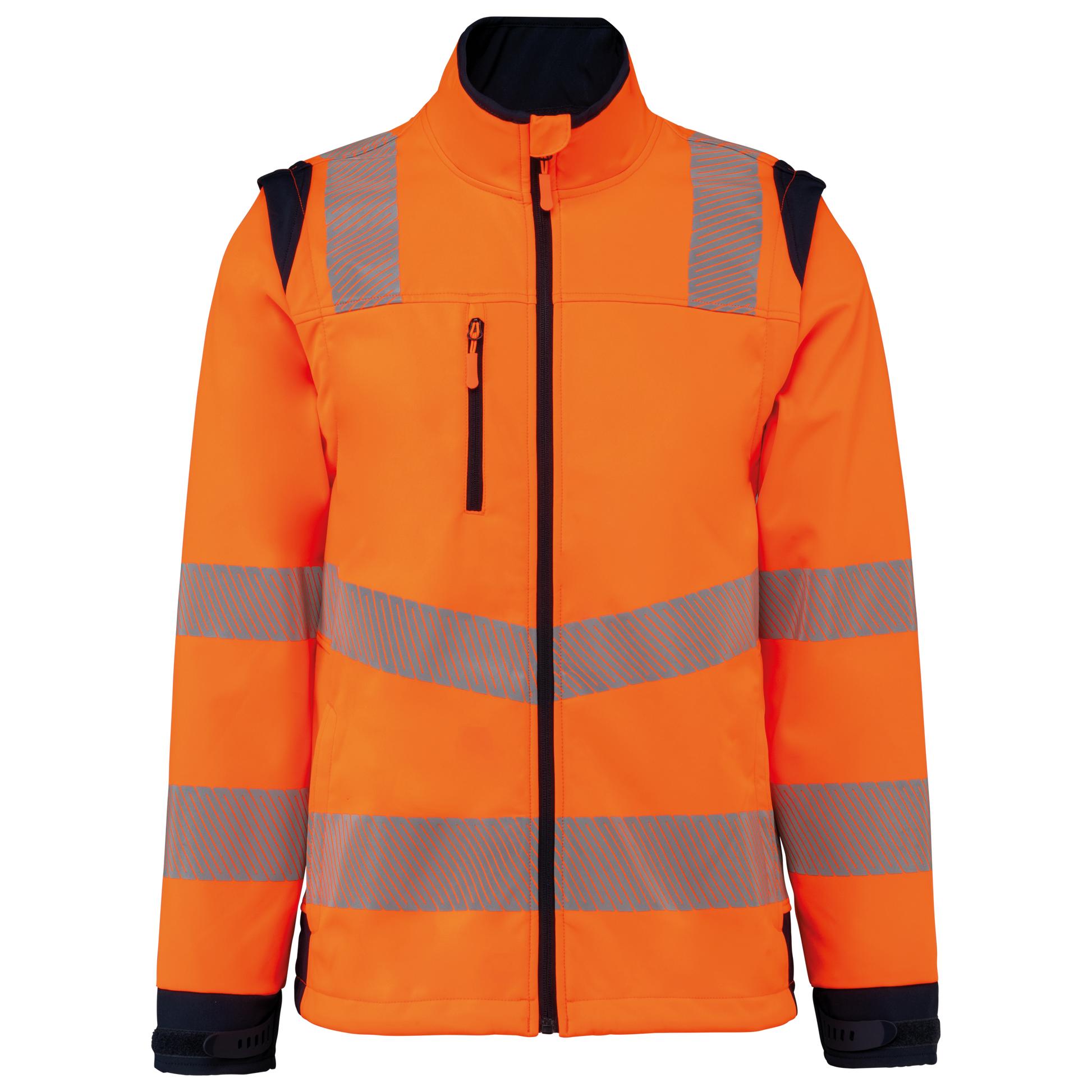 GDTXWK460 Hi Viz Orange / Navy FACE