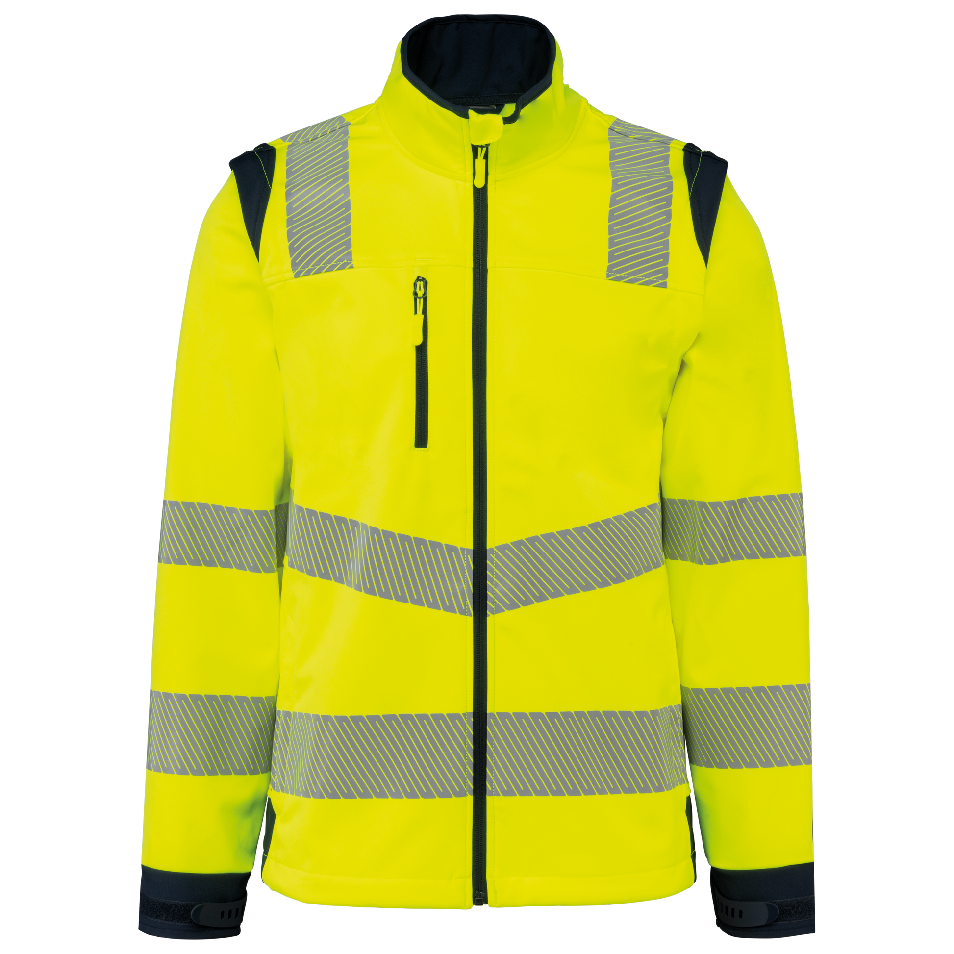 GDTXWK460 Hi Viz Yellow / Navy FACE