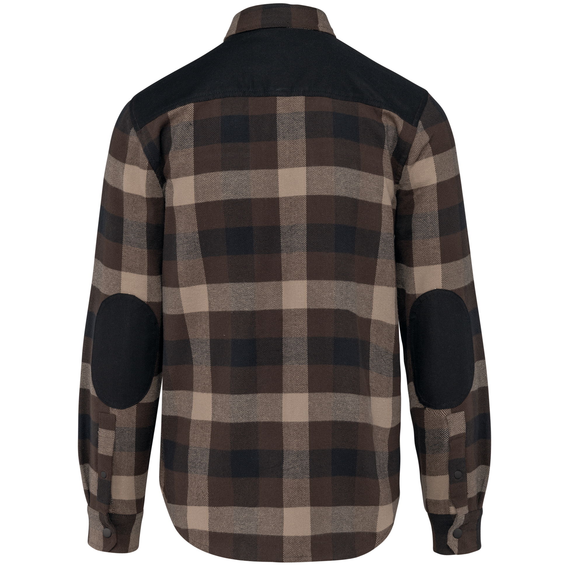 GDTXWK520 Chocolate / Dark Beige Checked / Black BACK