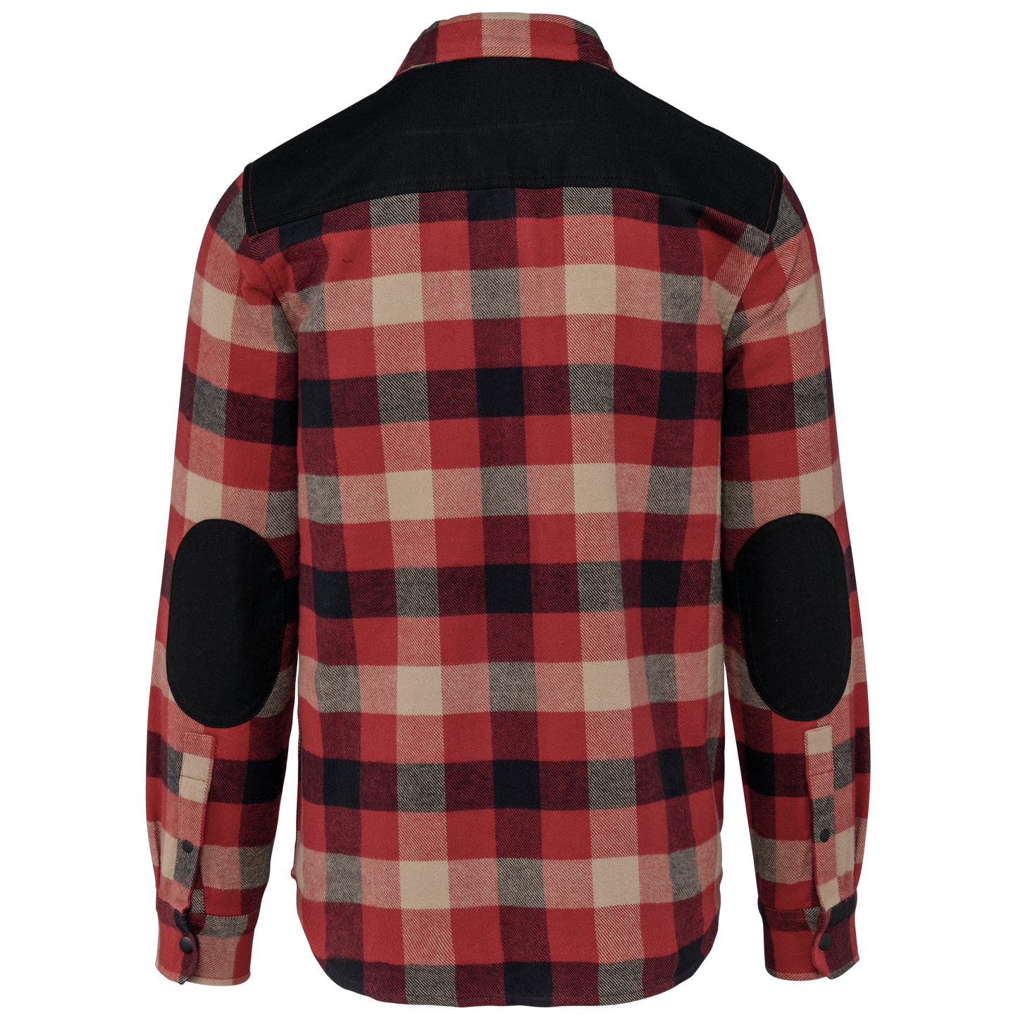 GDTXWK520 Red / Dark Beige Checked / Black BACK