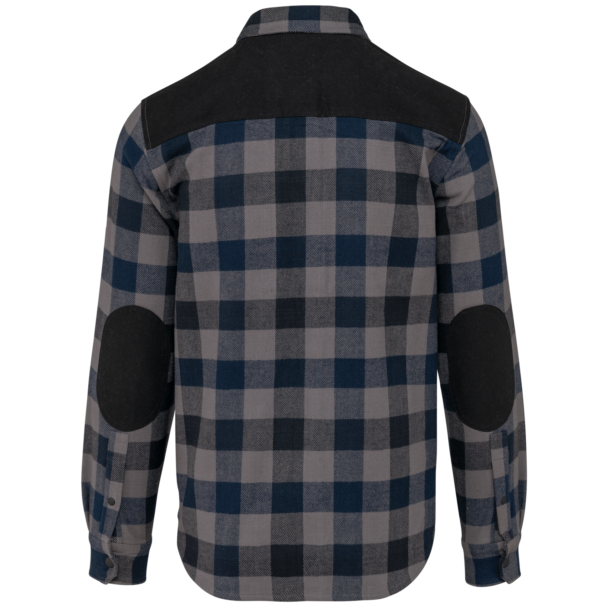 GDTXWK520 Storm Grey / Navy Checked / Black BACK