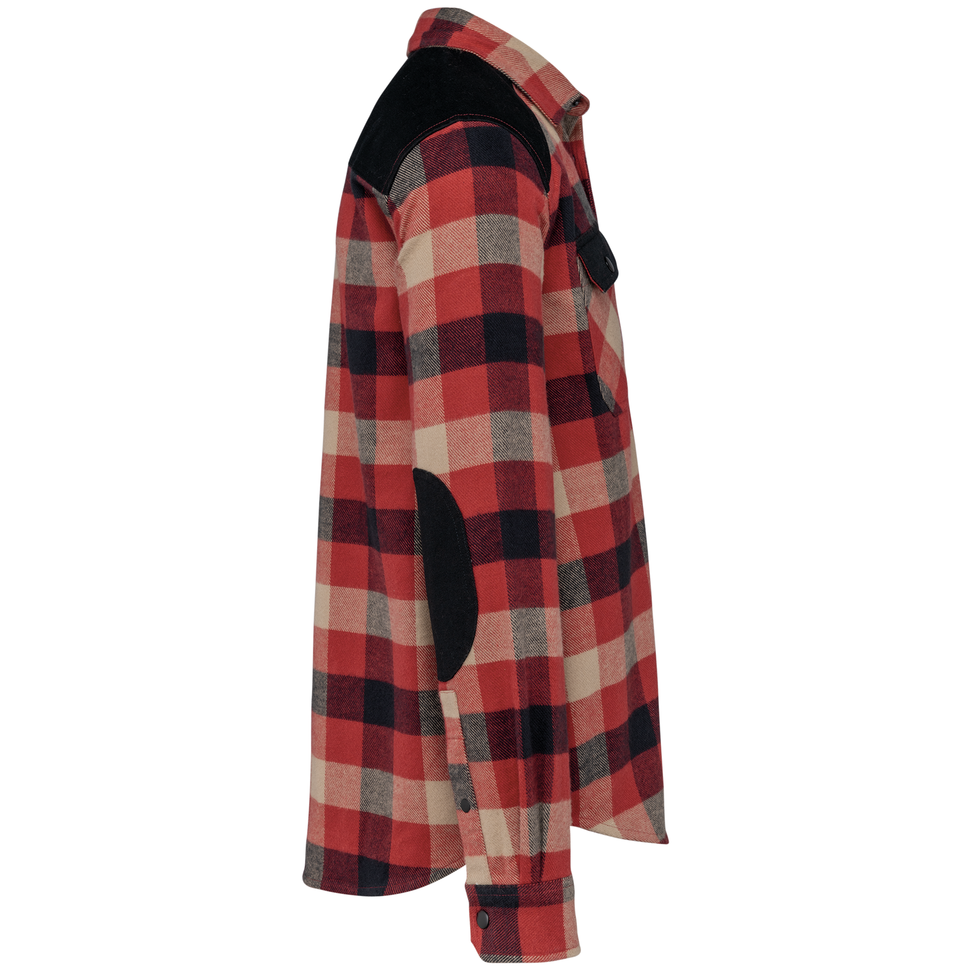 GDTXWK520 Red / Dark Beige Checked / Black SIDE