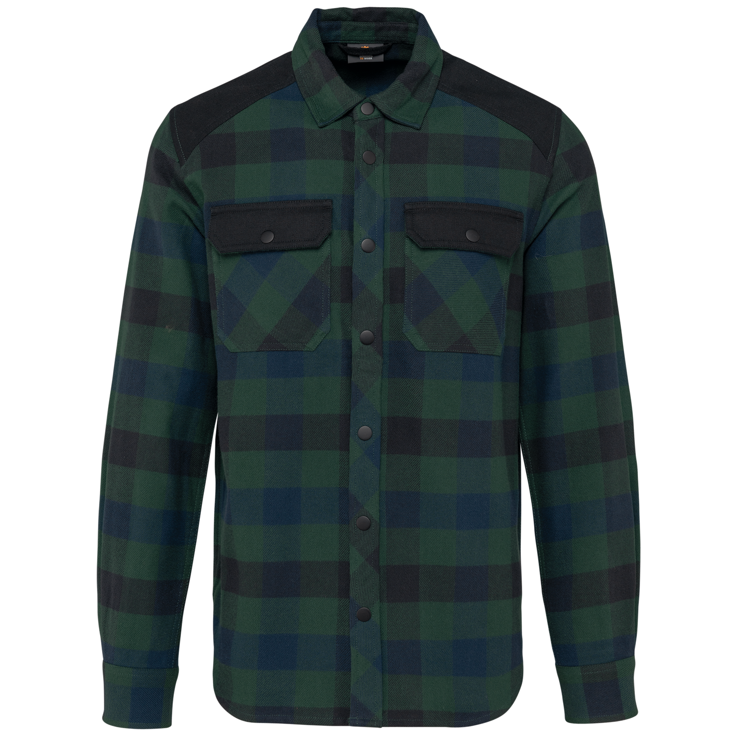 GDTXWK520 Forest Green / Navy Checked / Black FACE