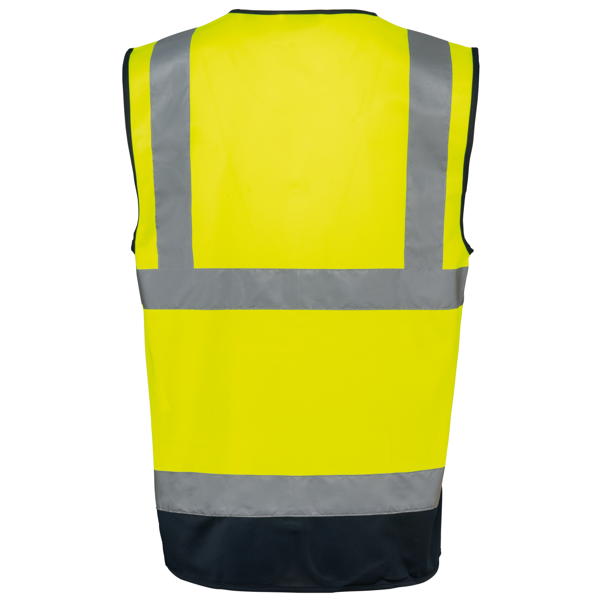 GDTXWK618 Hi Viz Yellow / Navy BACK