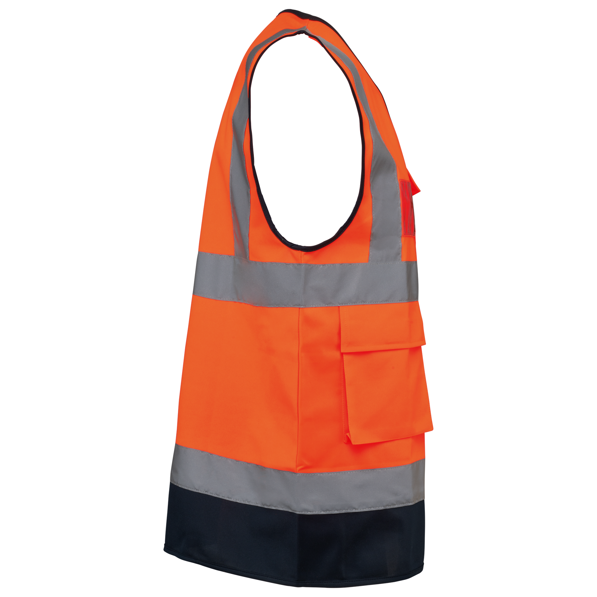 GDTXWK618 Hi Viz Orange / Navy SIDE