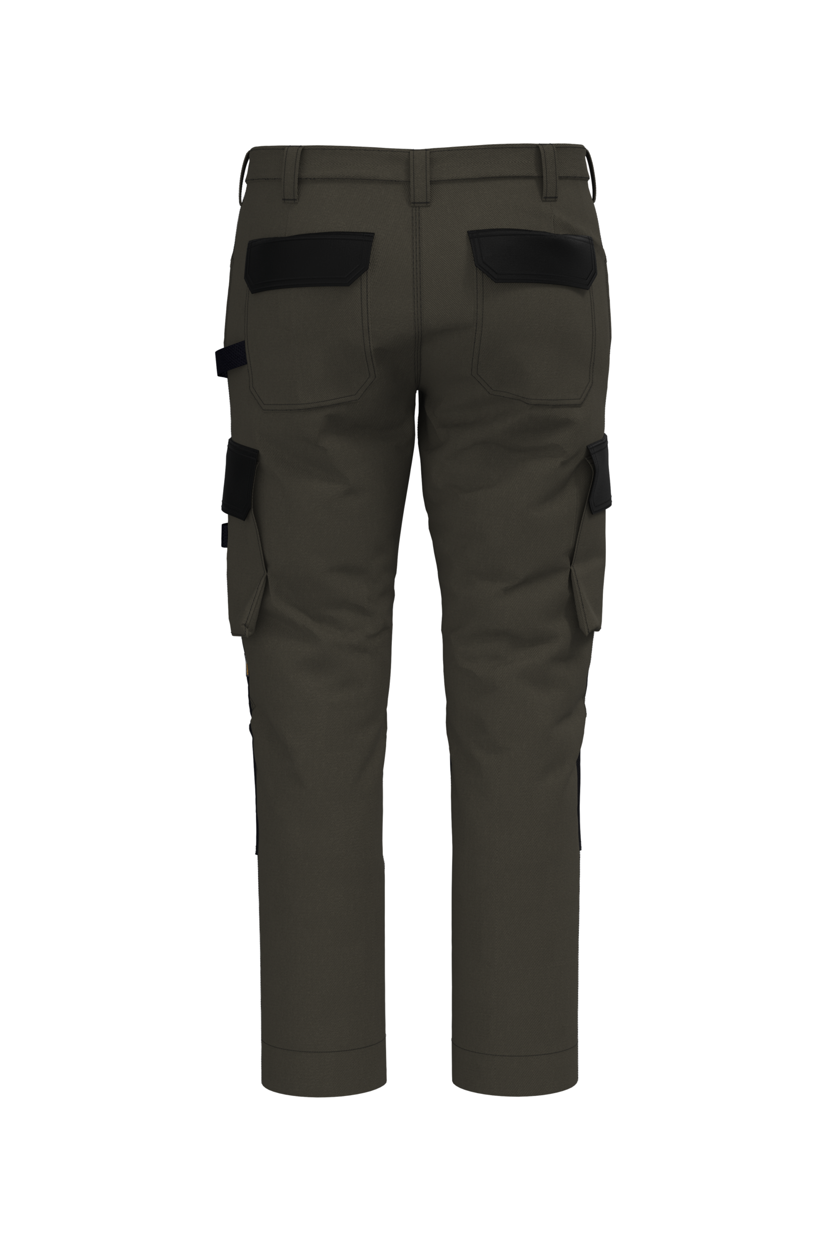 GDTXWK742 Dark Khaki / Black BACK