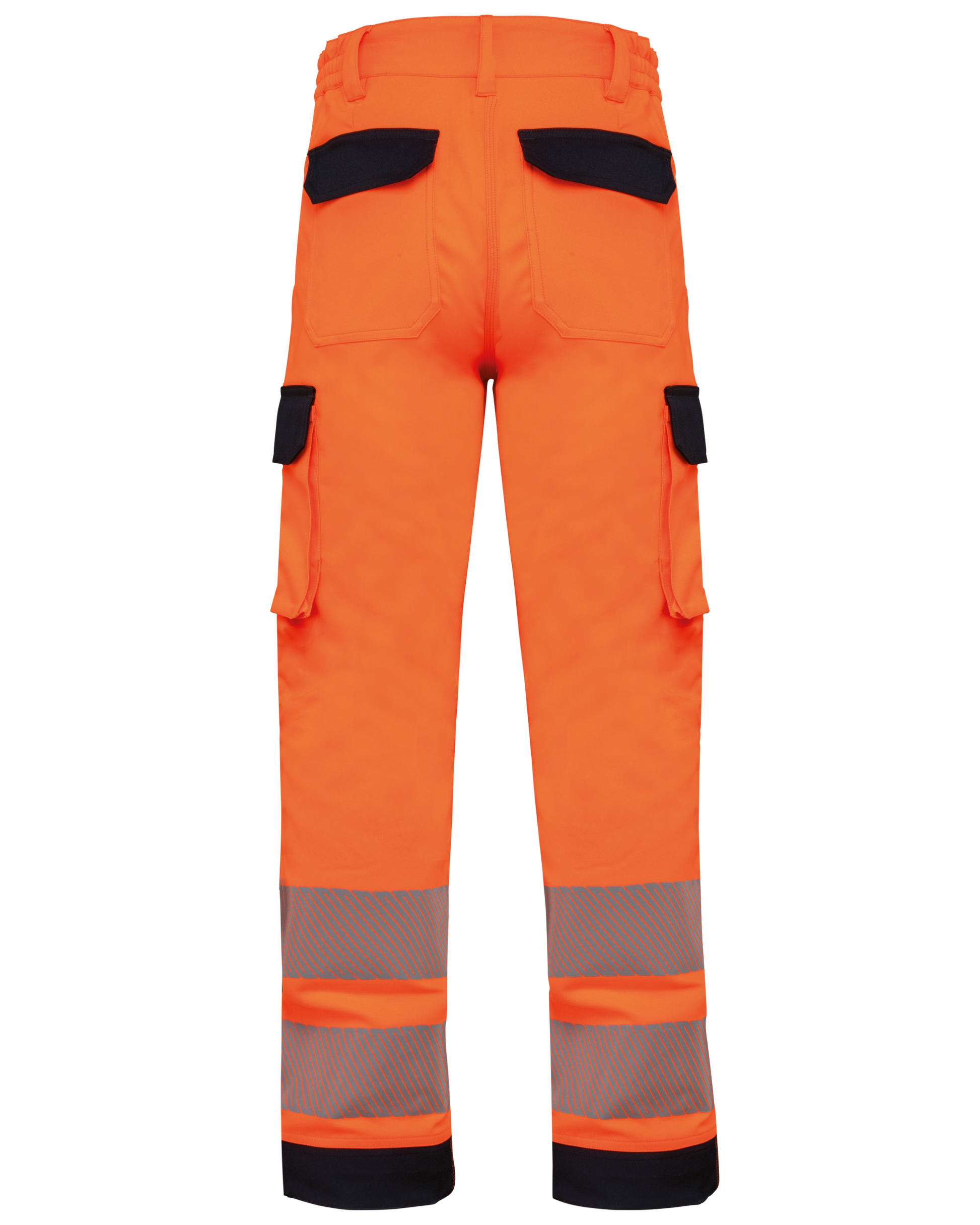 GDTXWK760 Hi Viz Orange / Navy BACK