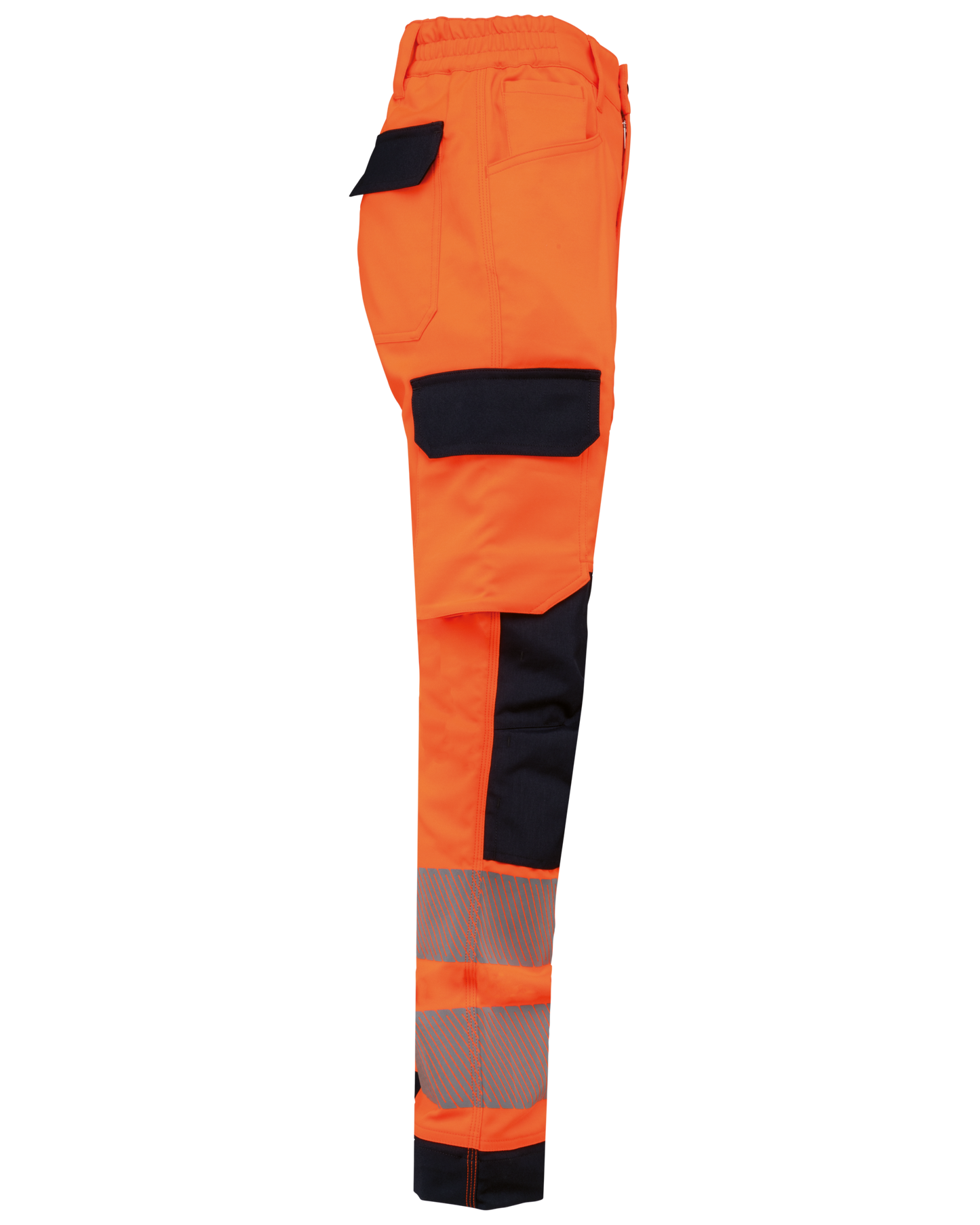 GDTXWK760 Hi Viz Orange / Navy SIDE
