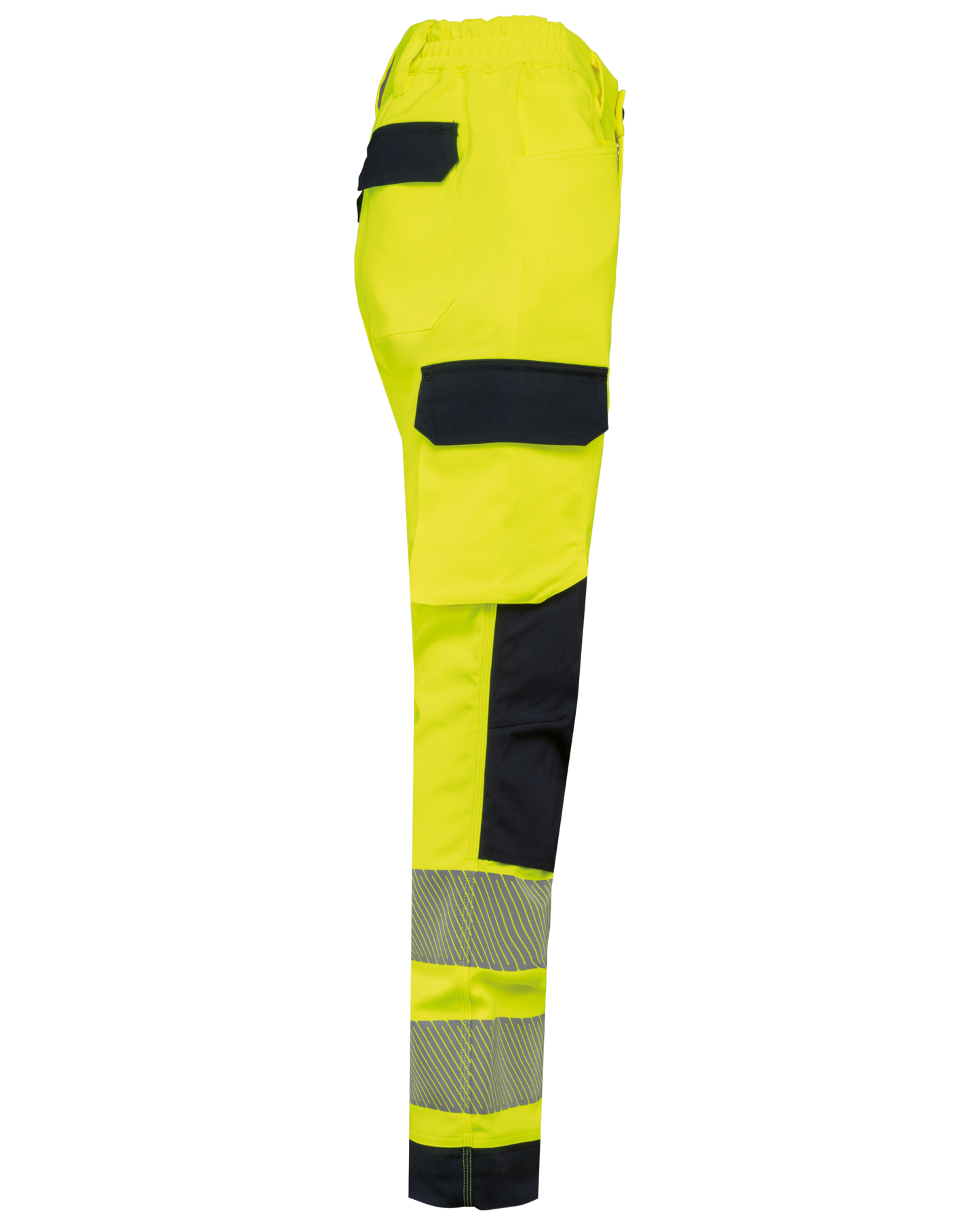 GDTXWK760 Hi Viz Yellow / Navy SIDE