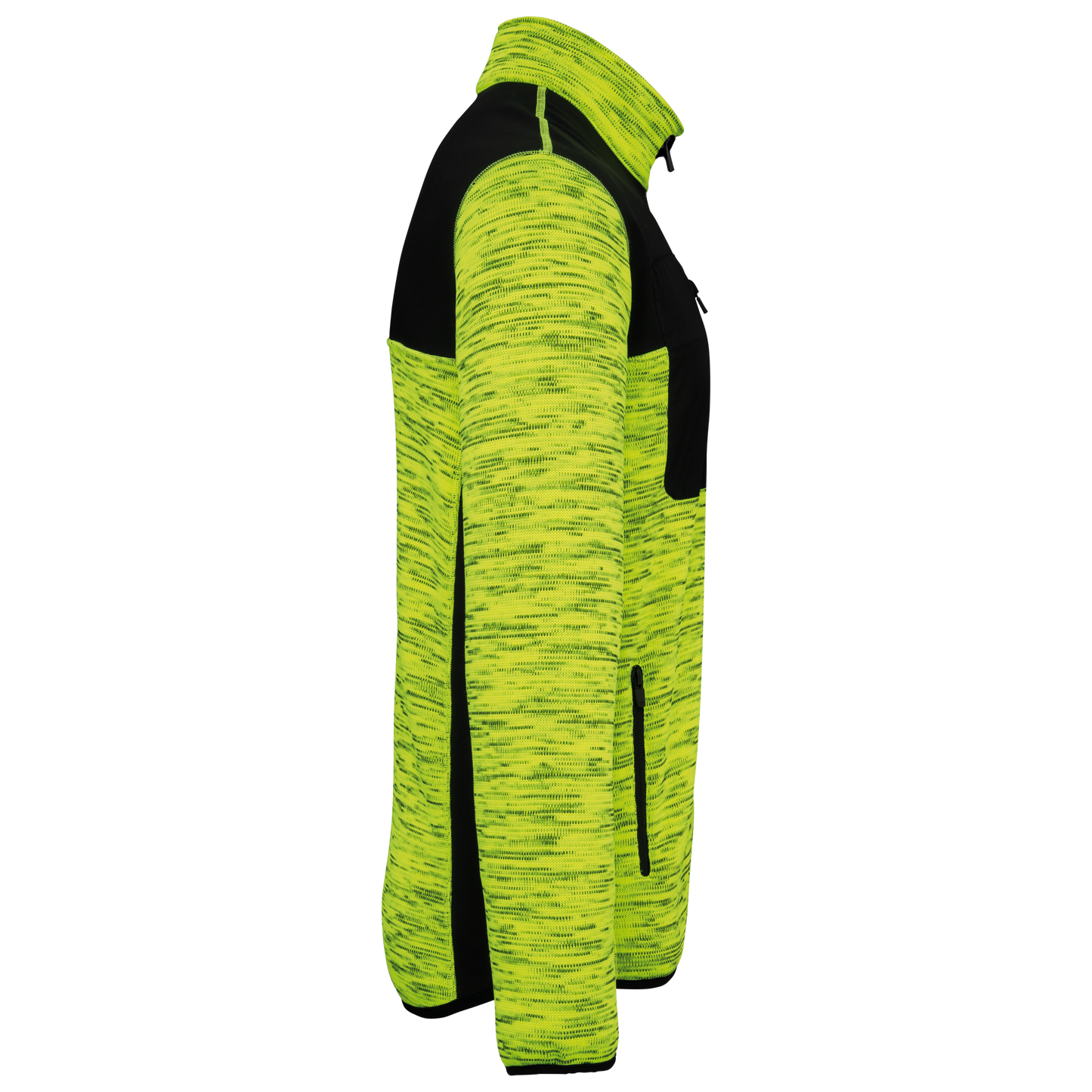 GDTXWK9108 Fluorescent Yellow Melange / Black SIDE