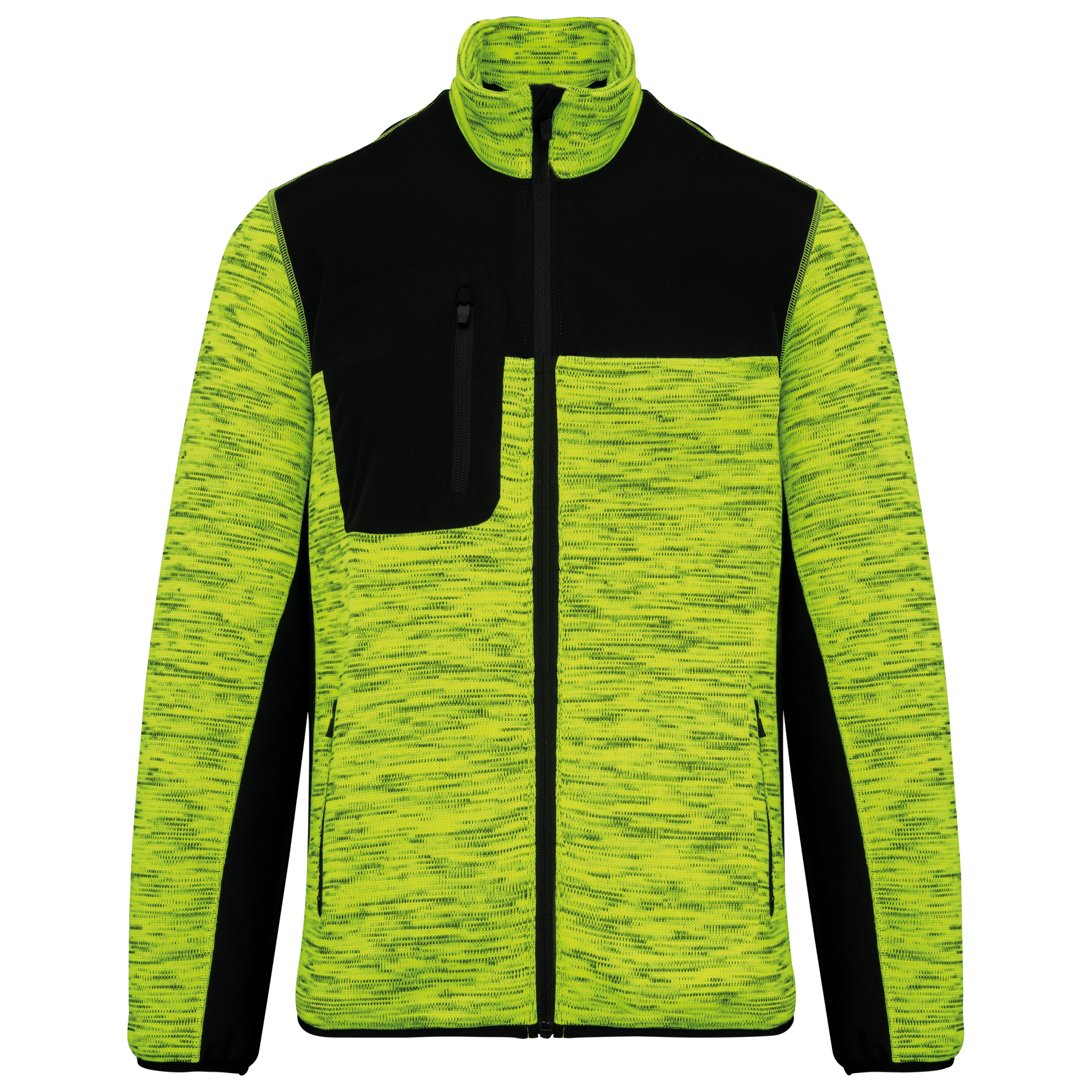 GDTXWK9108 Fluorescent Yellow Melange / Black FACE