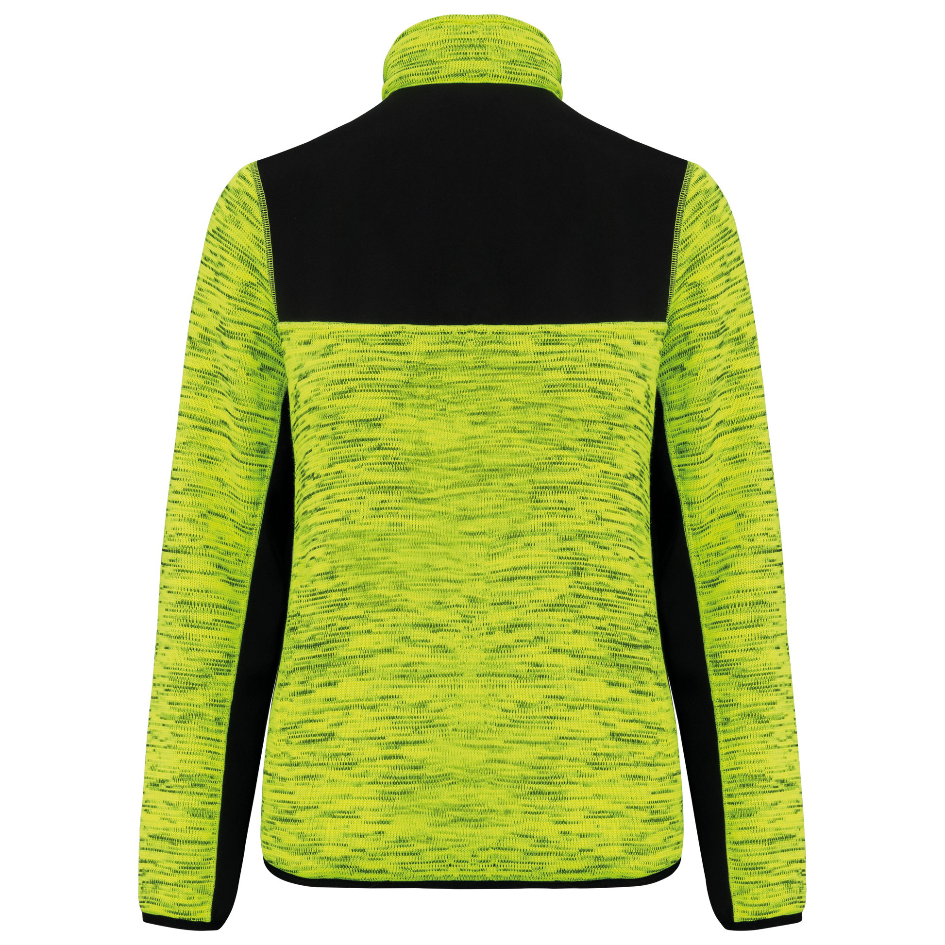 GDTXWK9109 Fluorescent Yellow Melange / Black BACK