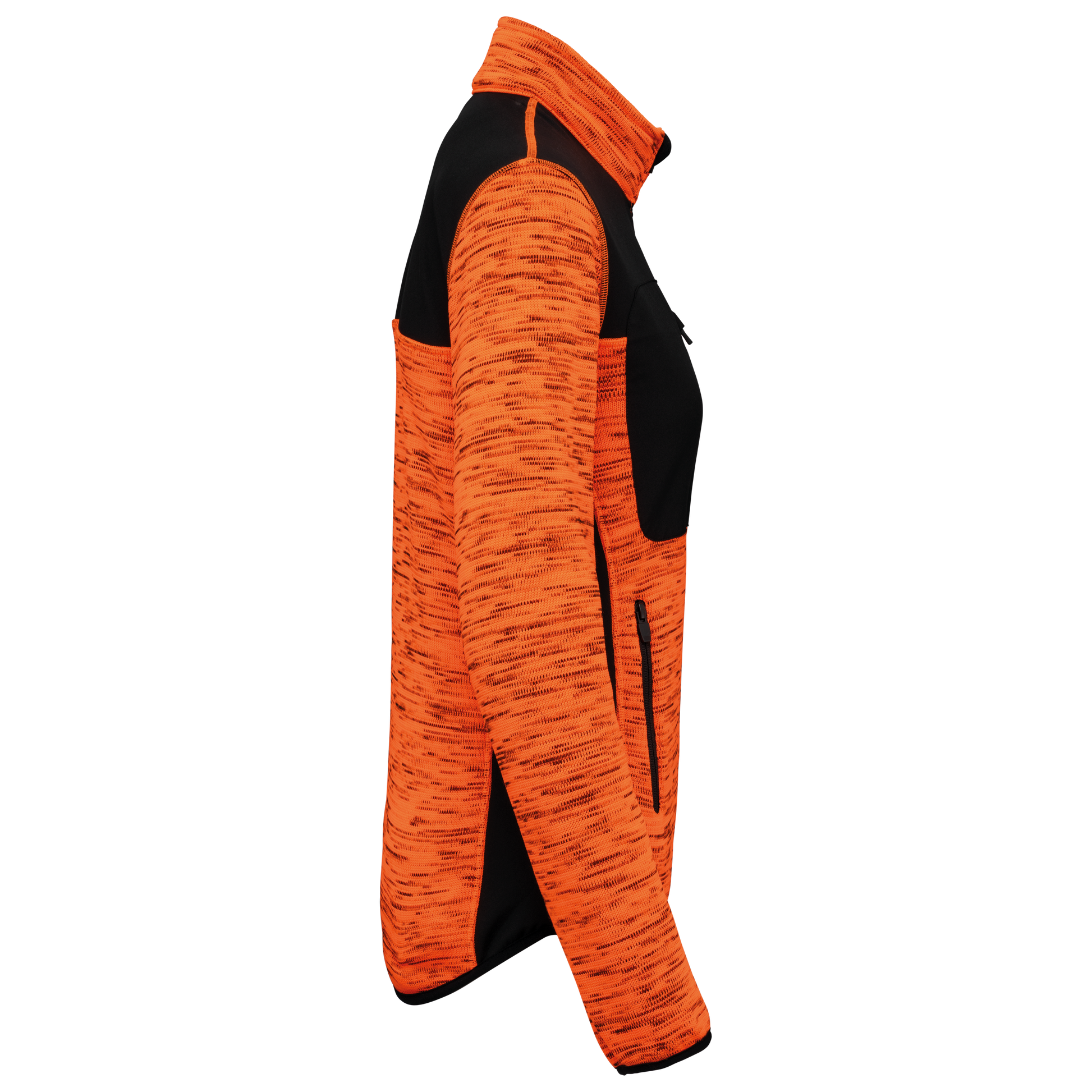 GDTXWK9109 Fluorescent Orange Melange / Black SIDE