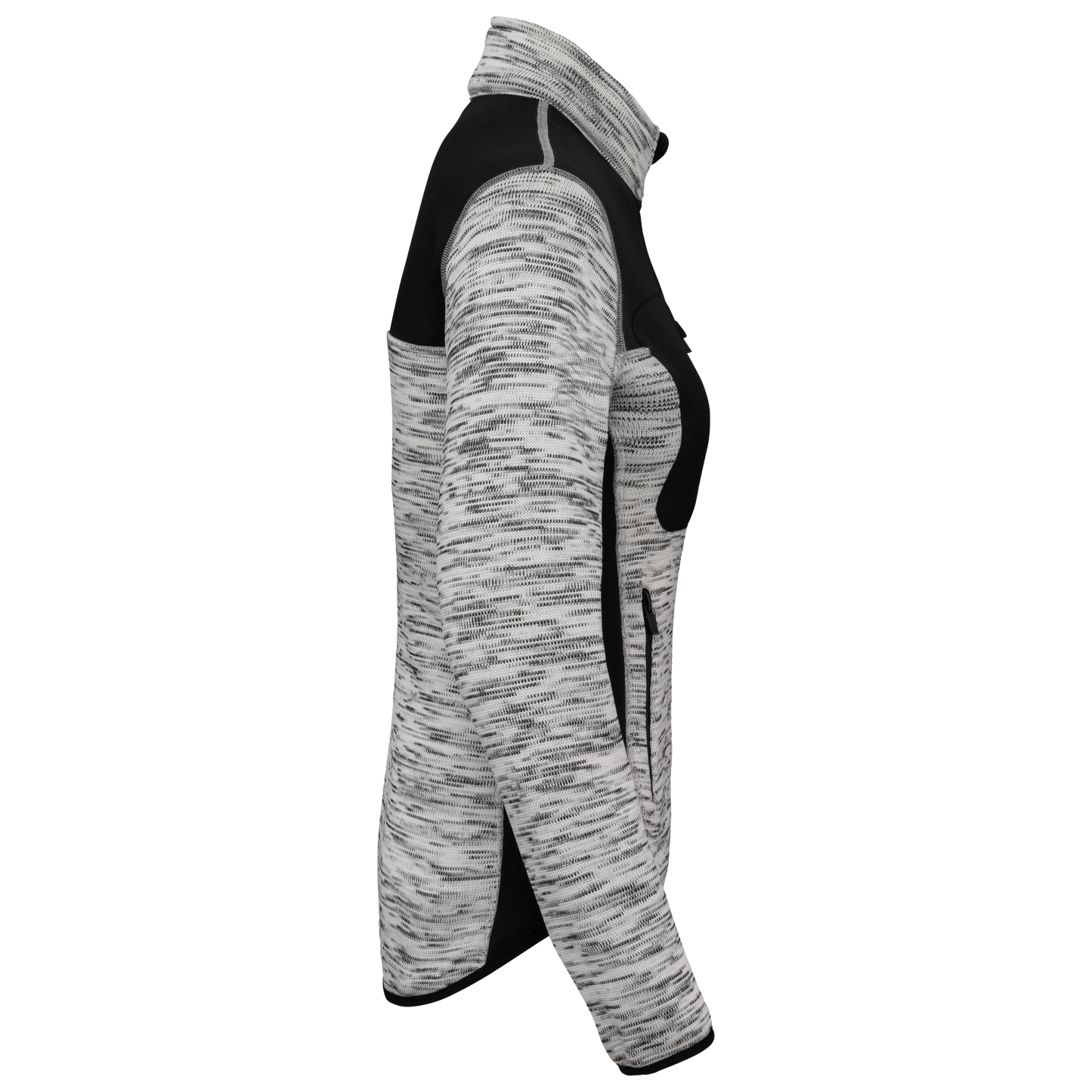 GDTXWK9109 Light Grey Melange / Black SIDE