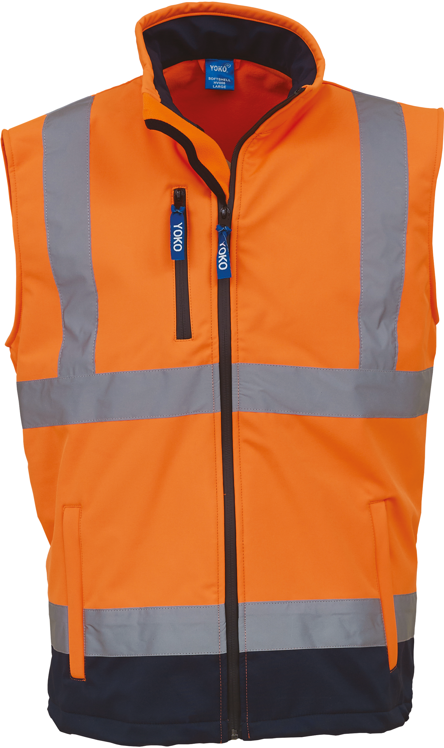 GDTXYHV006 Hi Vis Orange / Navy FACE