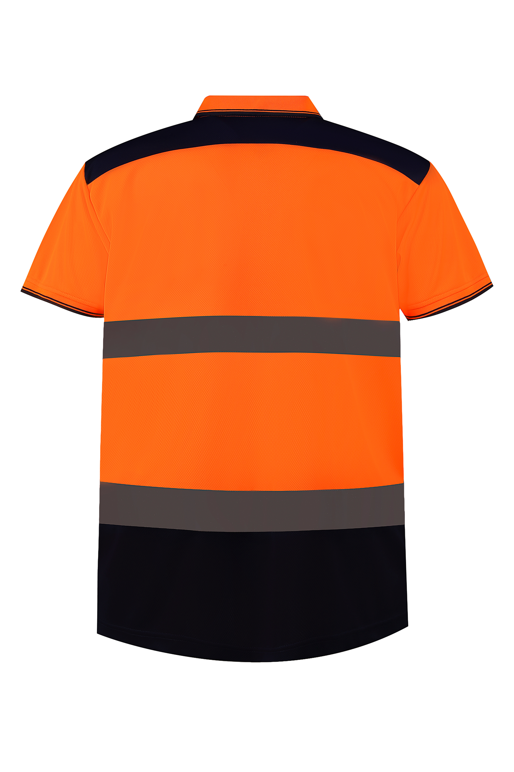 GDTXYHVJ220 Hi Vis Orange / Navy BACK