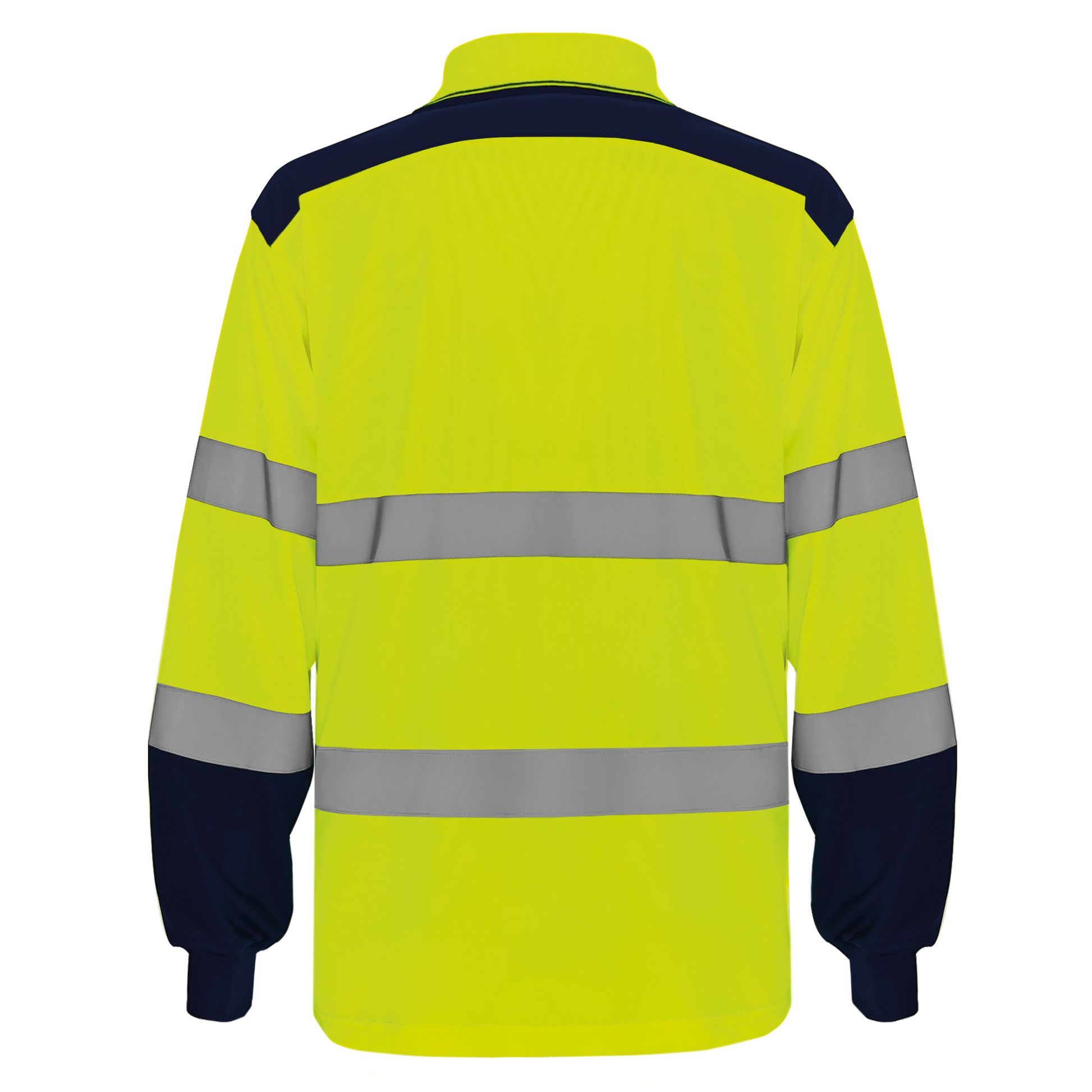 GDTXYHVJ330 Hi Vis Yellow / Navy BACK