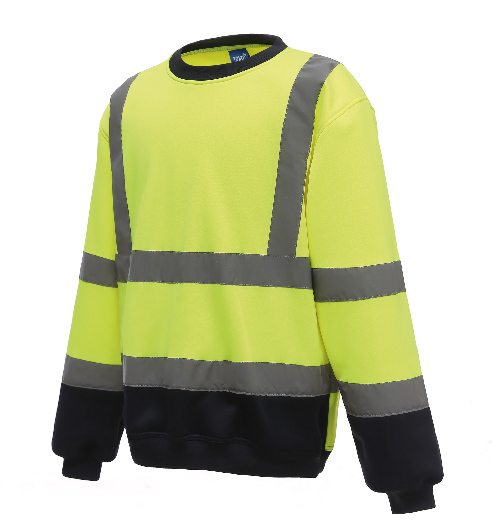 GDTXYHVJ510 Hi Vis Yellow / Navy FACE SIDE