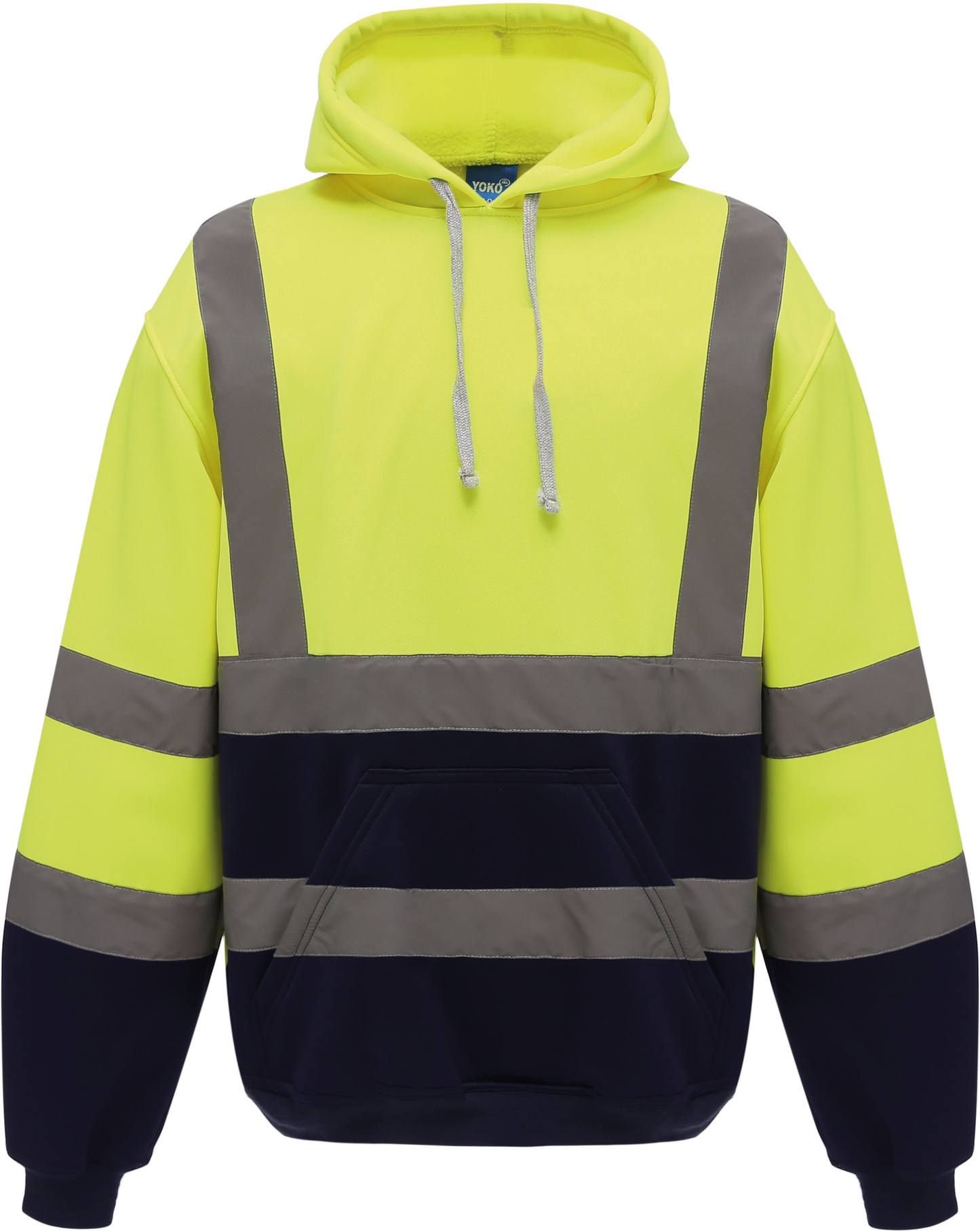 GDTXYHVK05 Hi Vis Yellow / Navy FACE