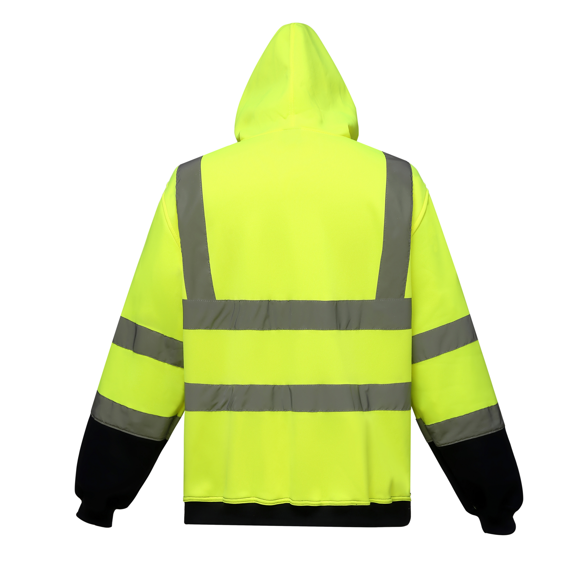 GDTXYHVK07 Hi Vis Yellow / Navy BACK