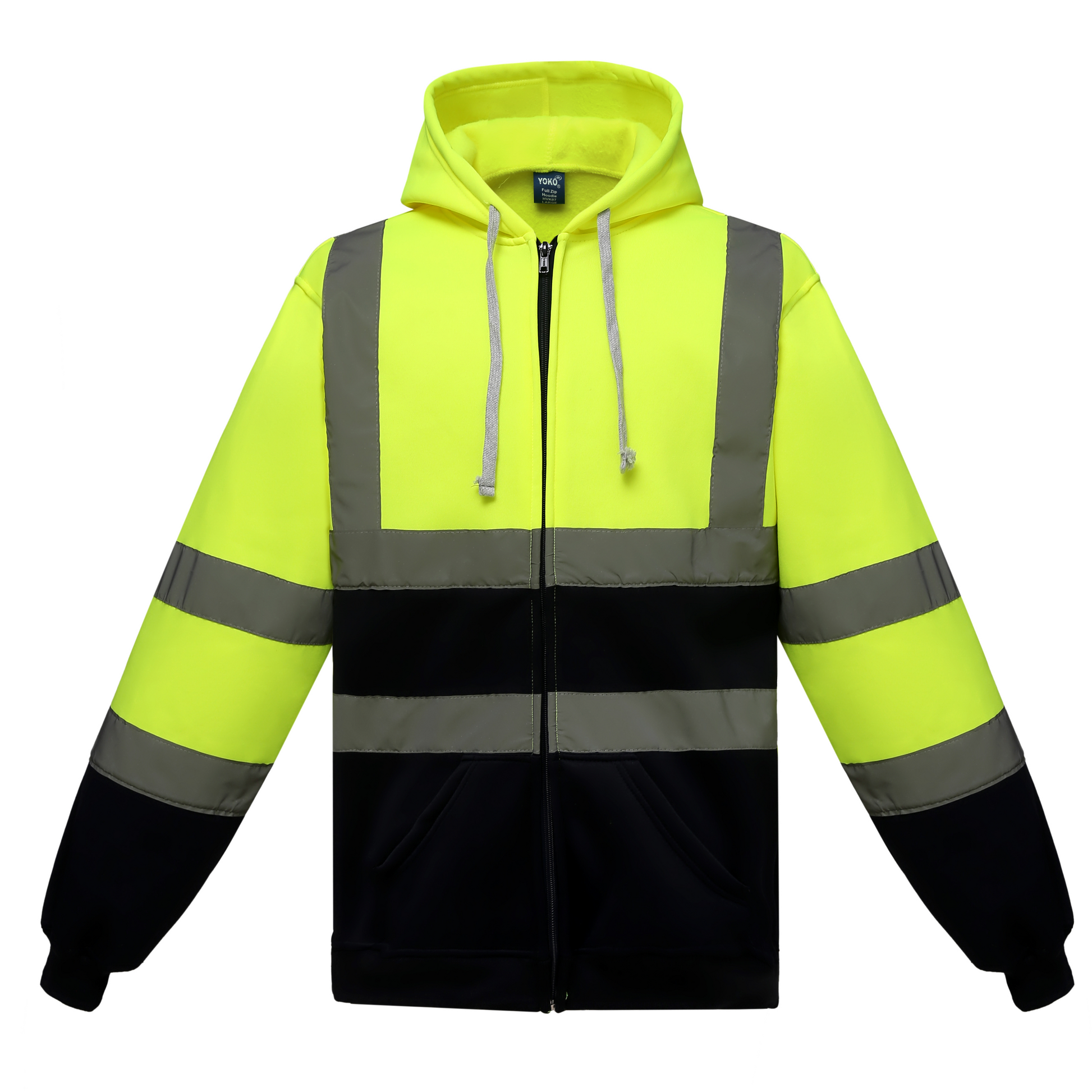 GDTXYHVK07 Hi Vis Yellow / Navy FACE