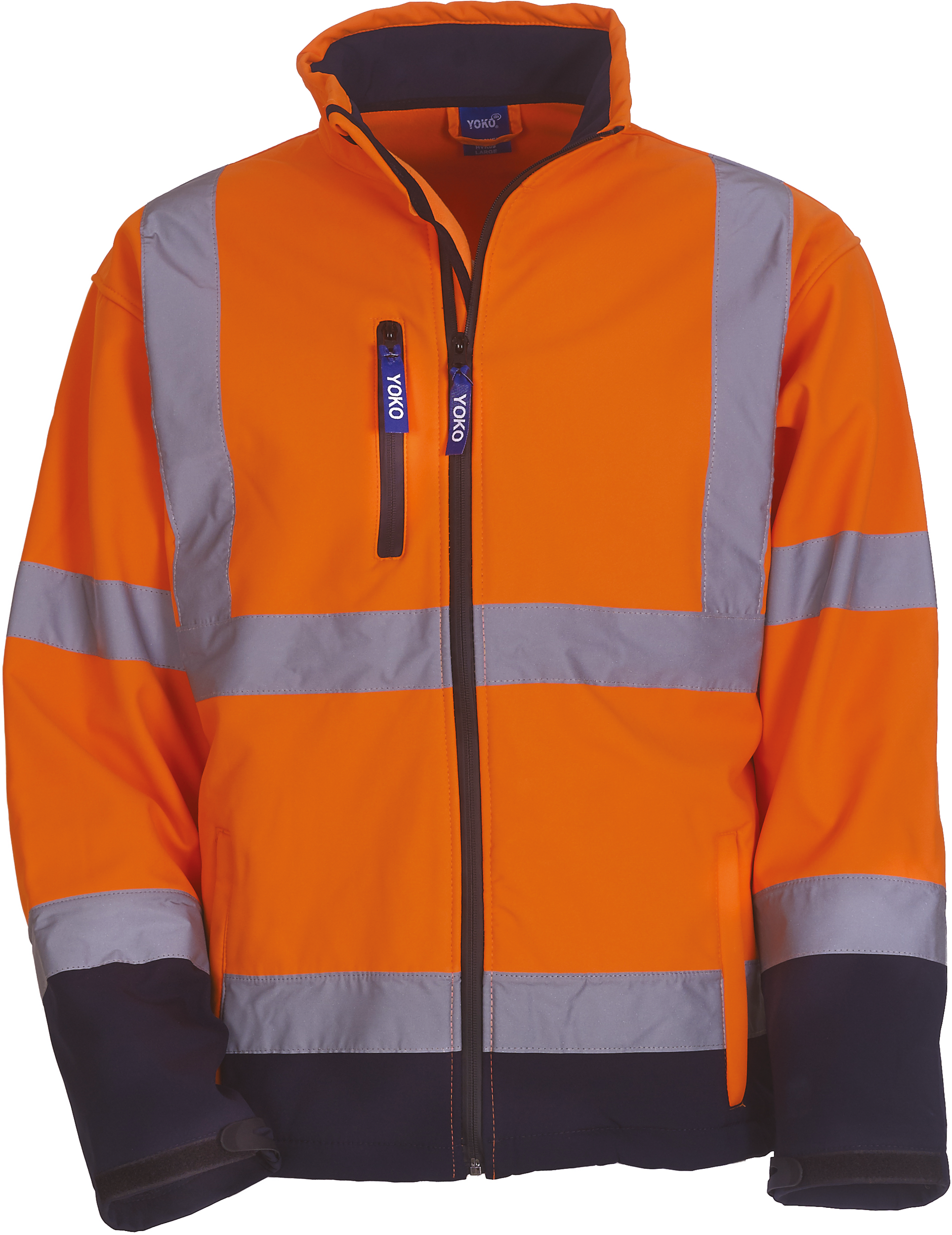 GDTXYHVK09 Hi Vis Orange / Navy FACE