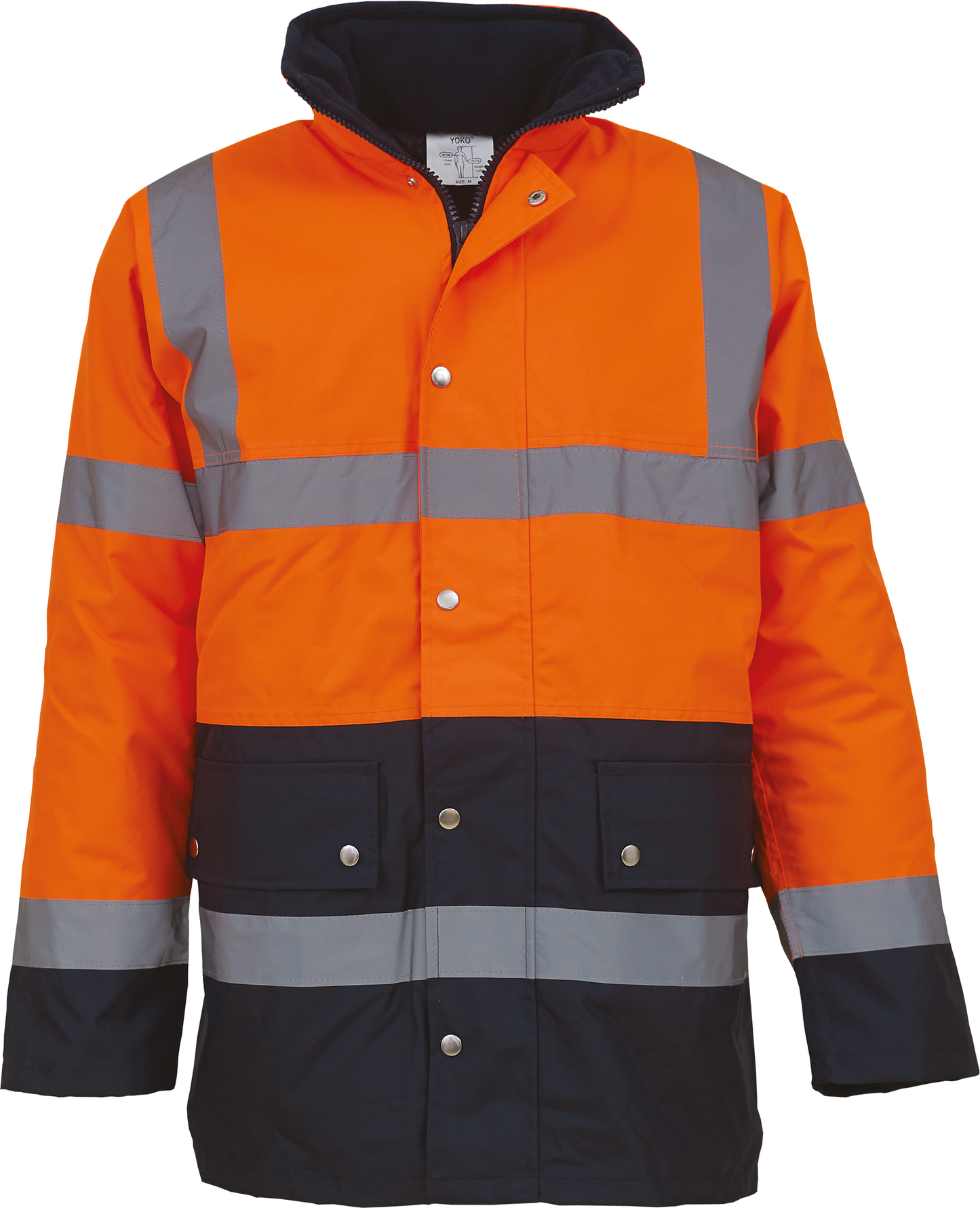GDTXYHVP302 Hi Vis Orange / Navy FACE
