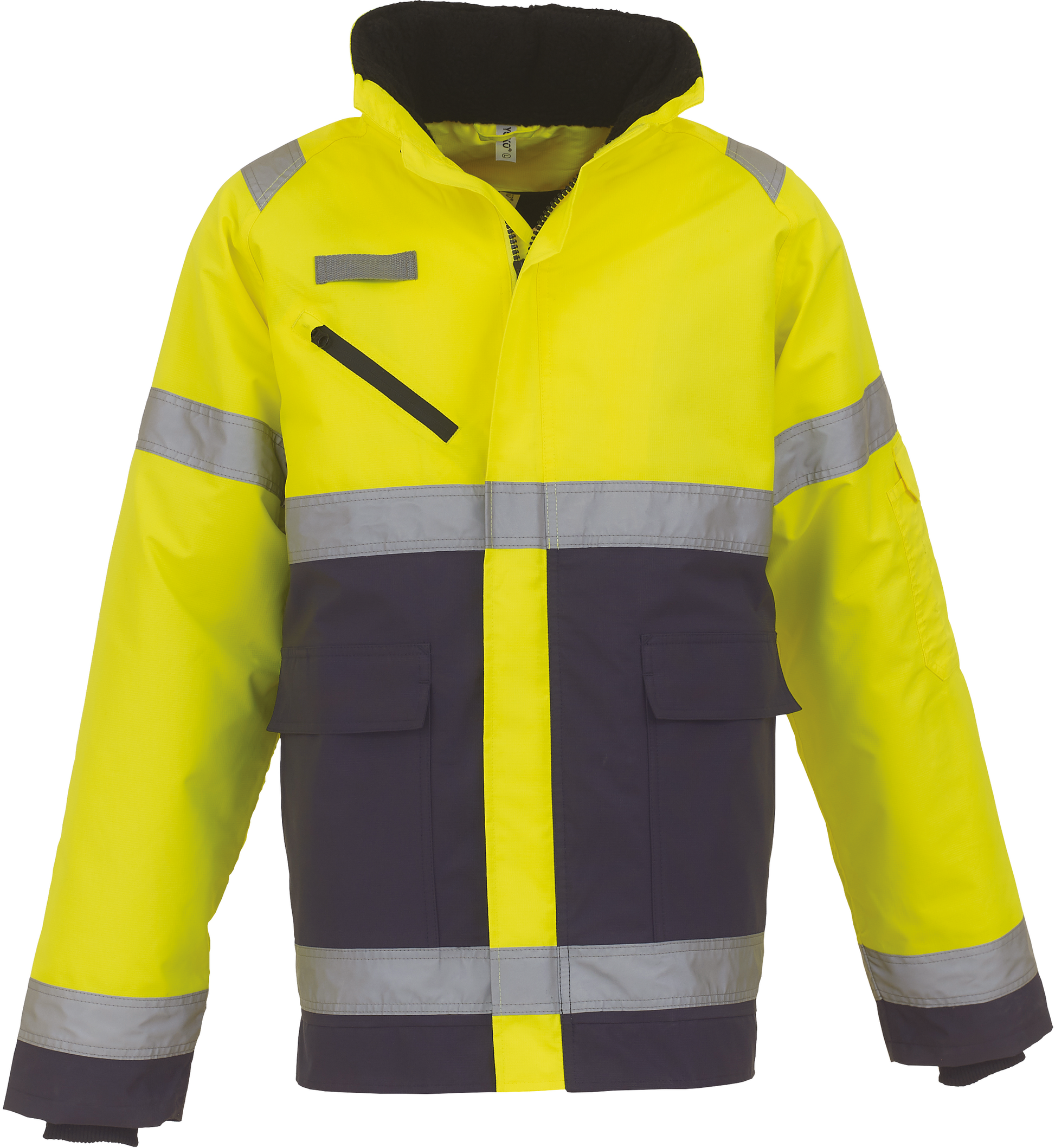 GDTXYHVP309 Hi Vis Yellow / Navy FACE
