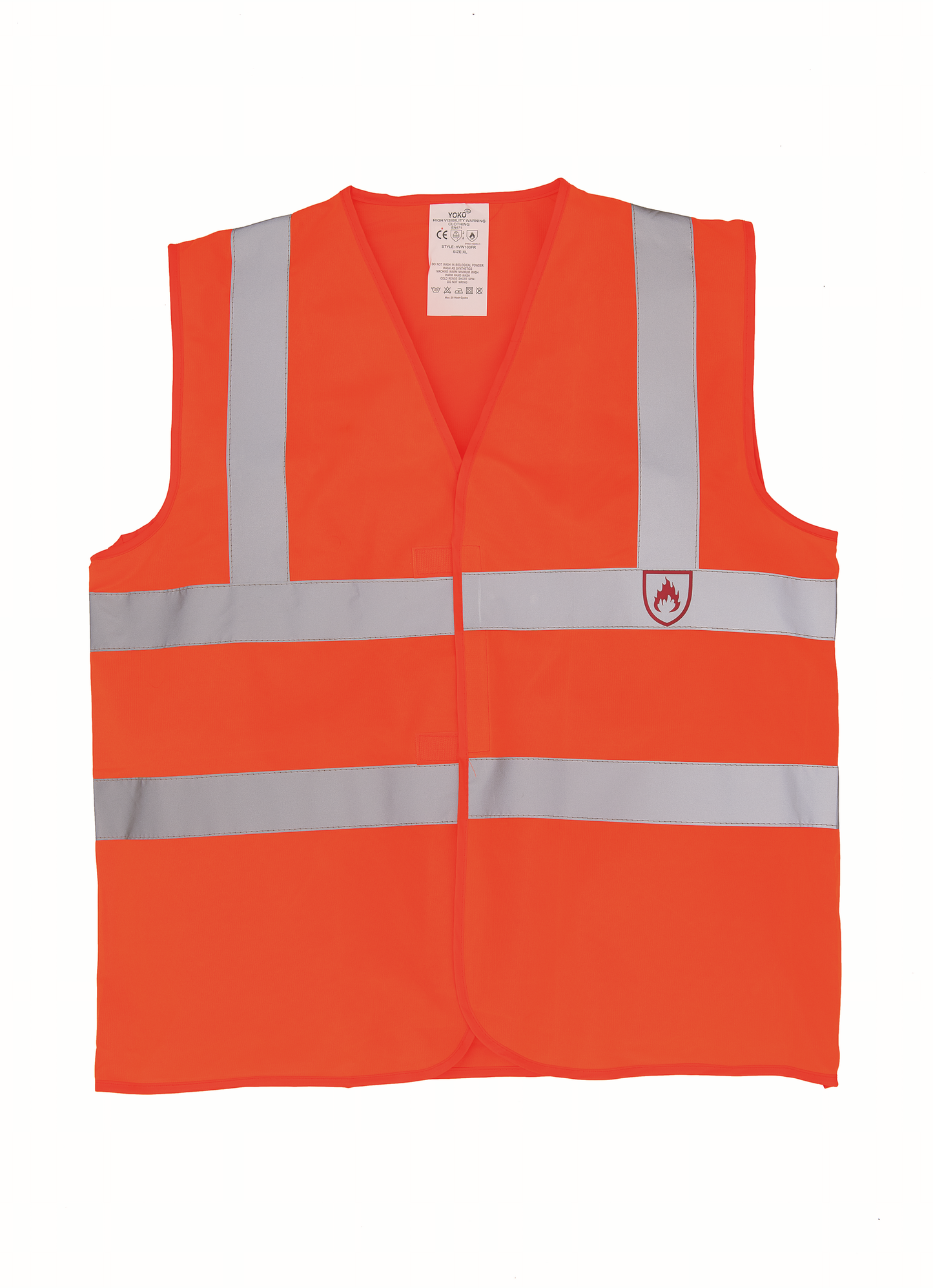 GDTXYHVW100FR Hi Vis Orange FACE