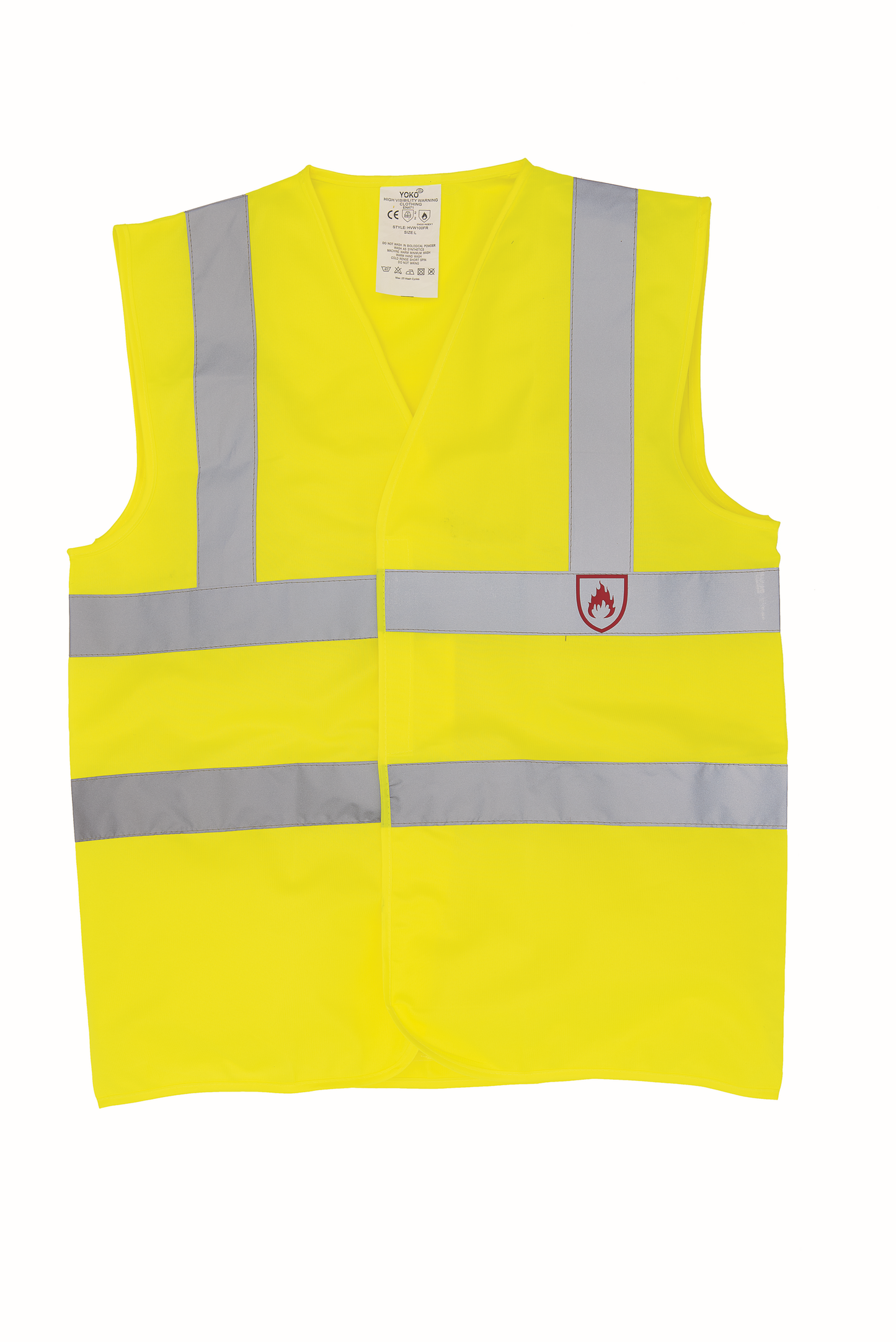 GDTXYHVW100FR Hi Vis Yellow FACE