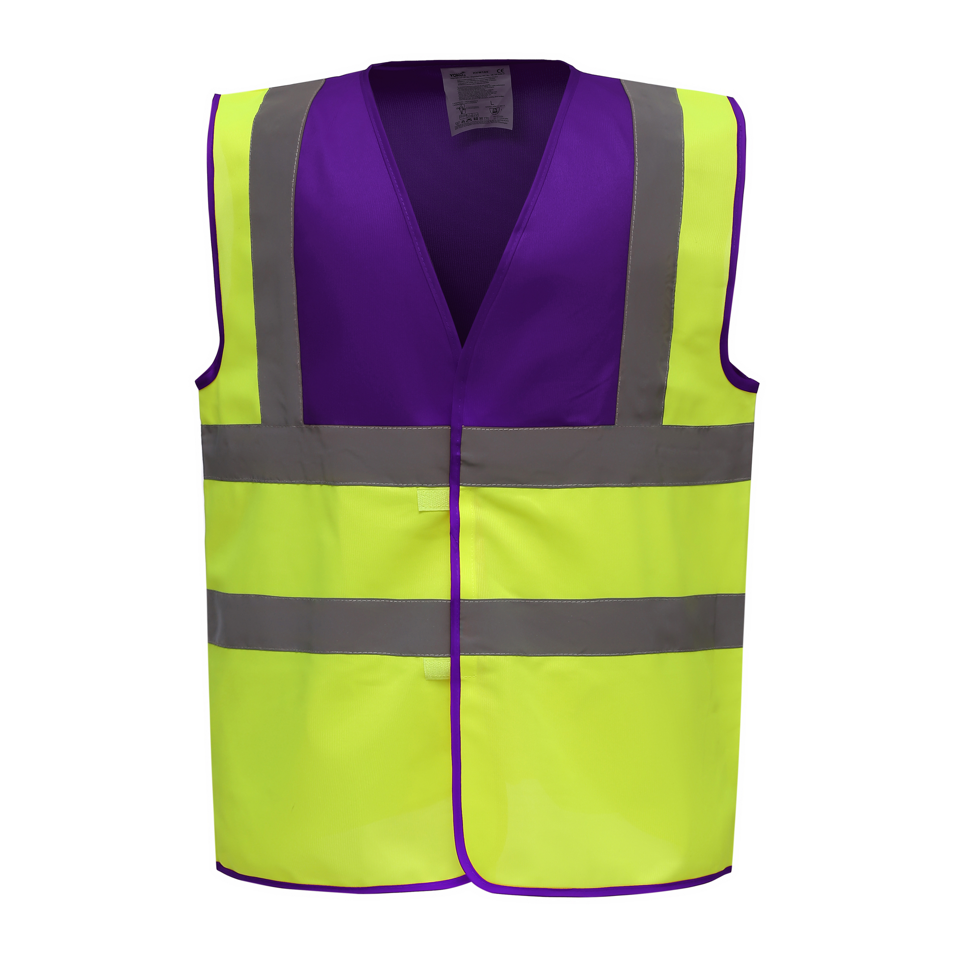 GDTXYHVW100 Purple / Hi Vis Yellow FACE