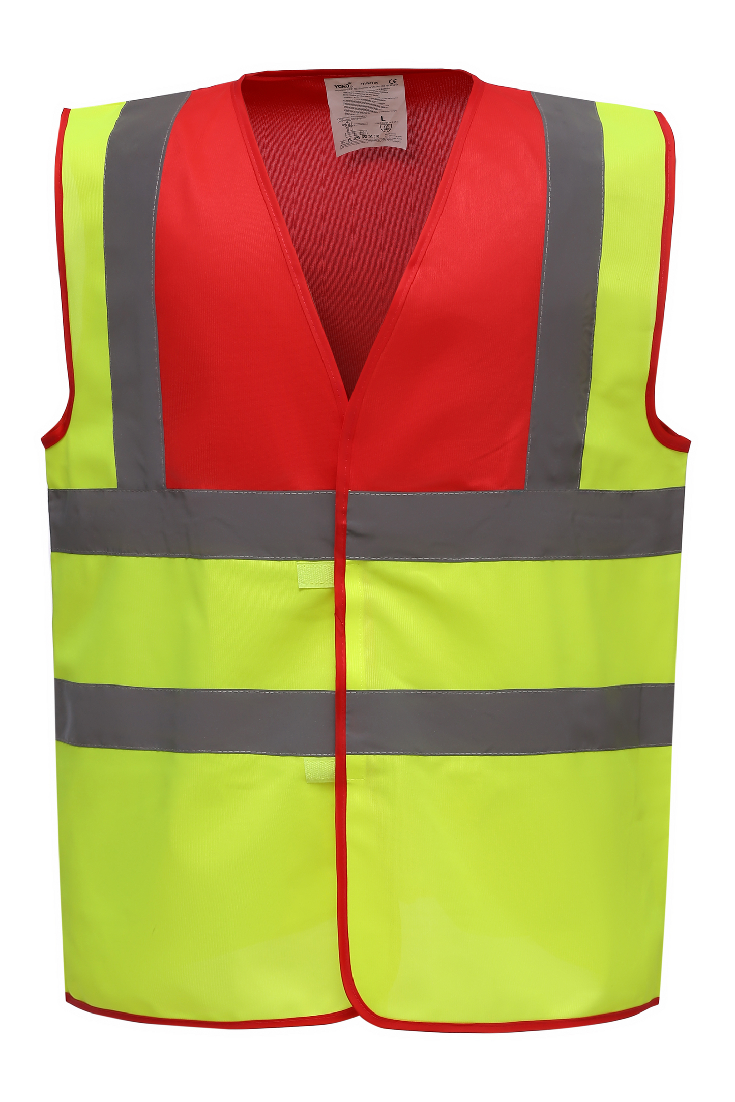 GDTXYHVW100 Red / Hi Vis Yellow FACE