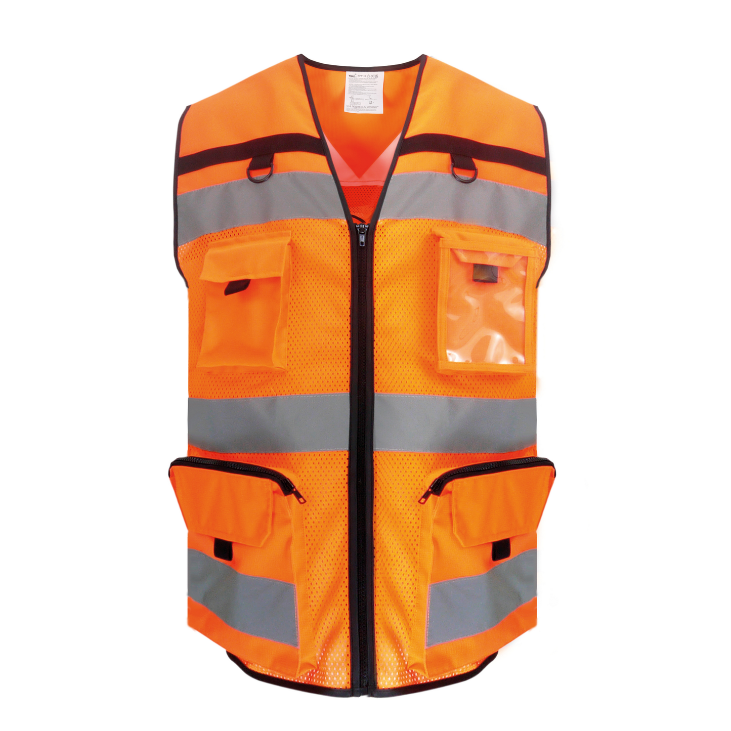 GDTXYHVW108 Hi Vis Orange Mesh FACE