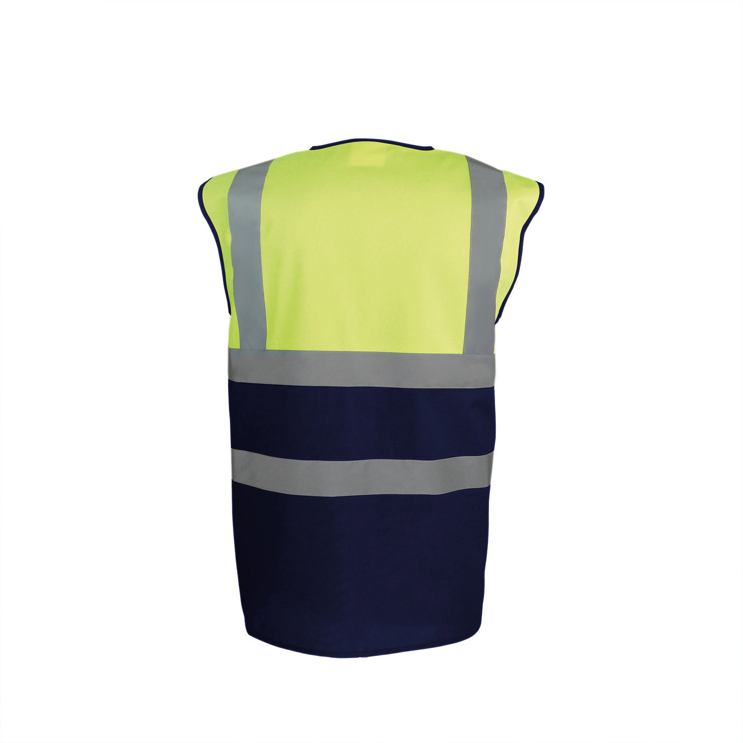 GDTXYHVW122 Hi Vis Yellow / Navy BACK