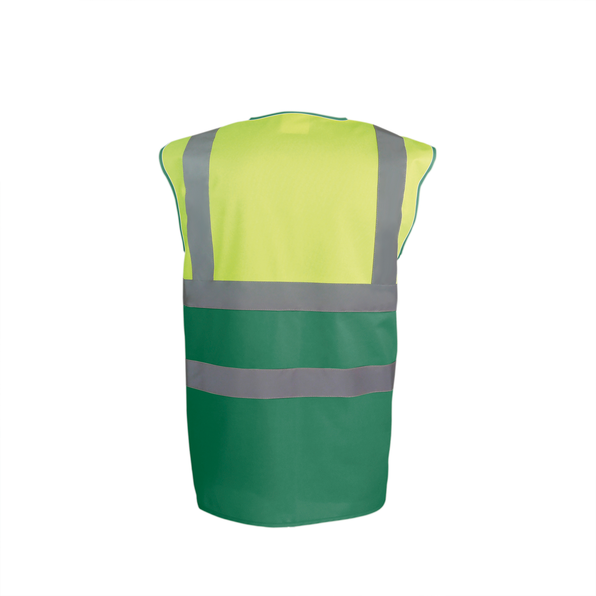 GDTXYHVW122 Hi Vis Yellow / Paramedic Green BACK