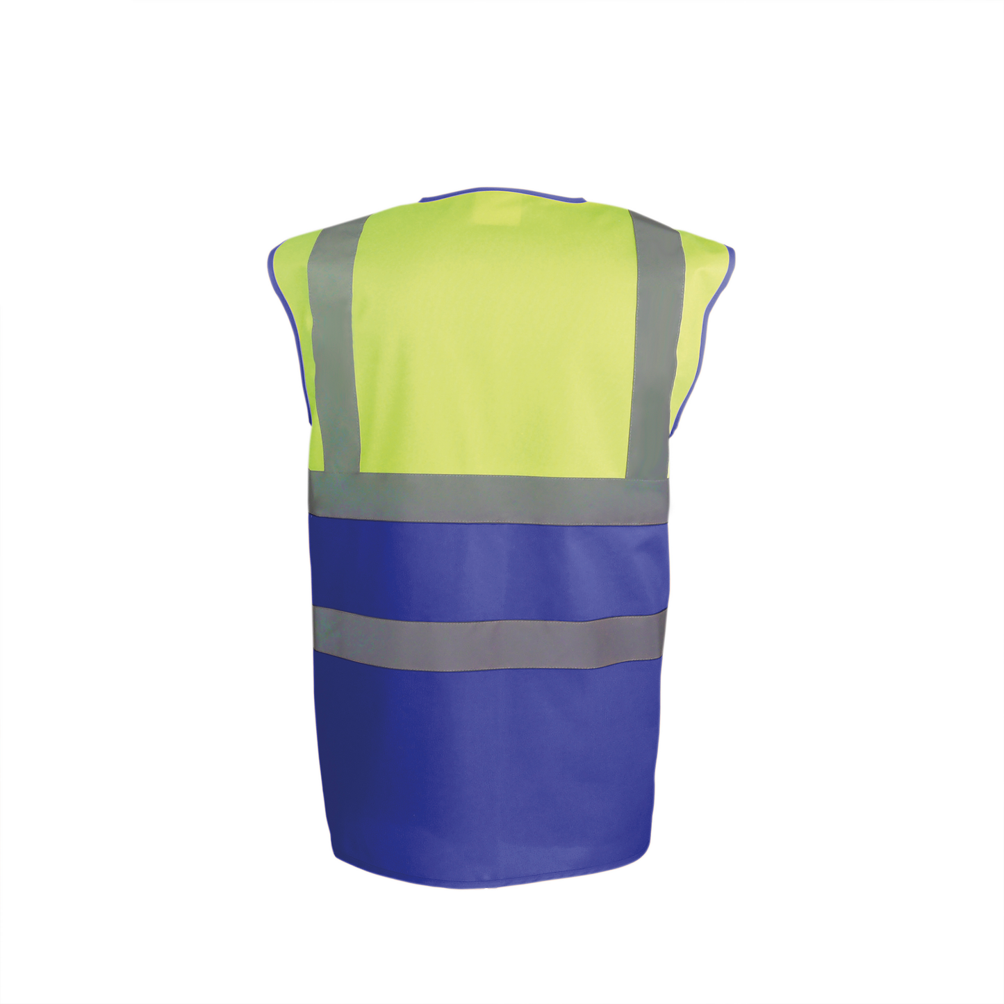 GDTXYHVW122 Hi Vis Yellow / Royal Blue BACK
