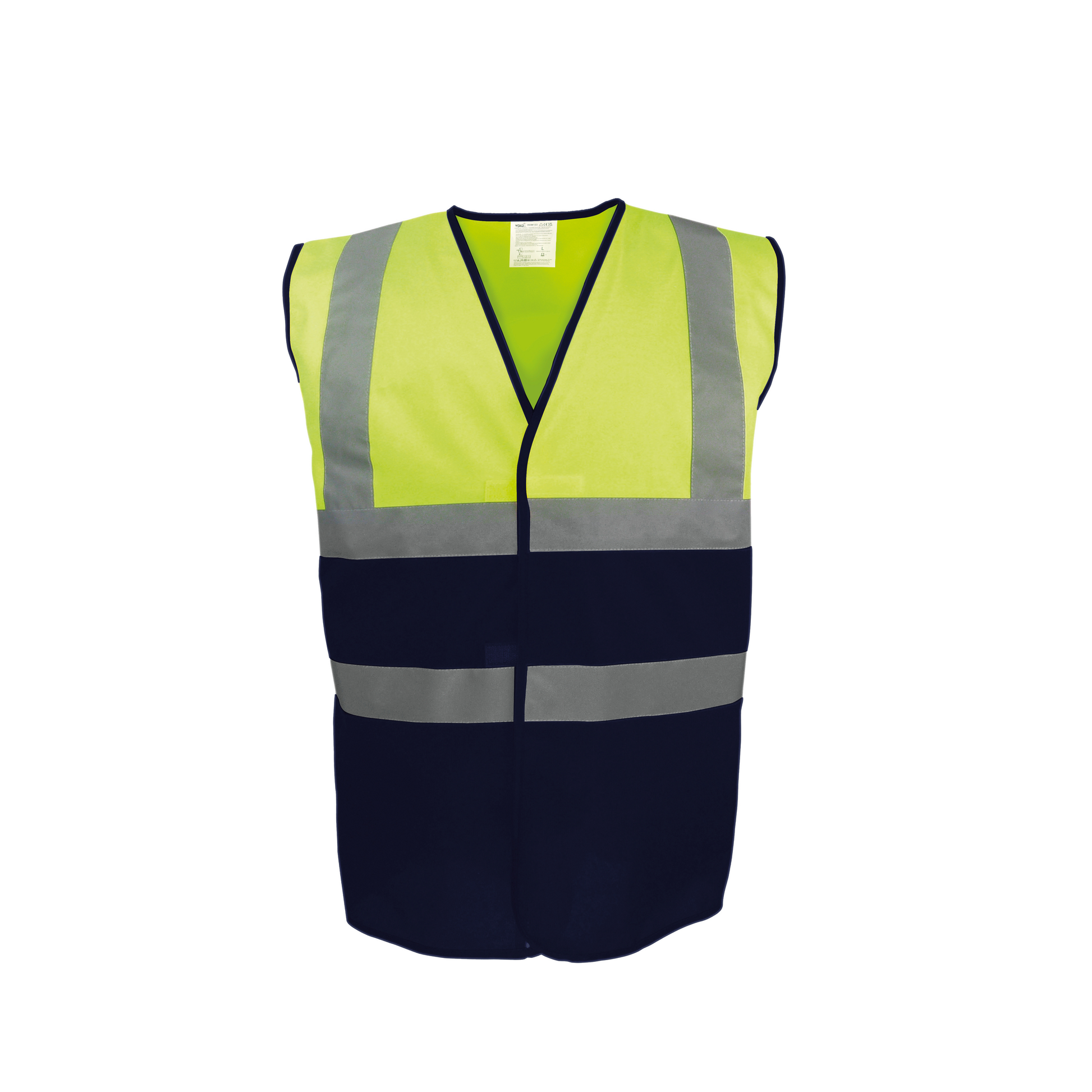 GDTXYHVW122 Hi Vis Yellow / Navy FACE